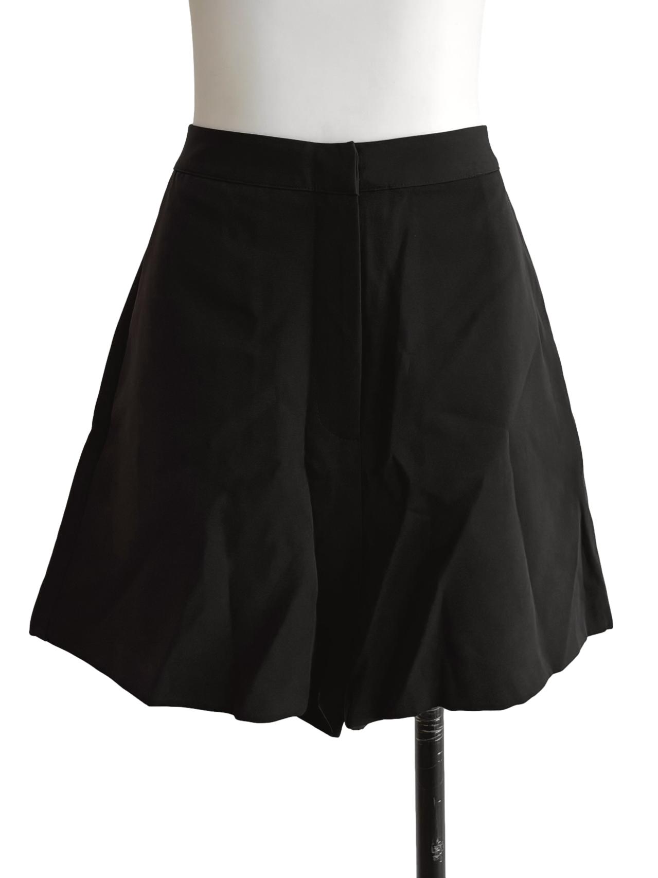 Jade Black Relaxed Short