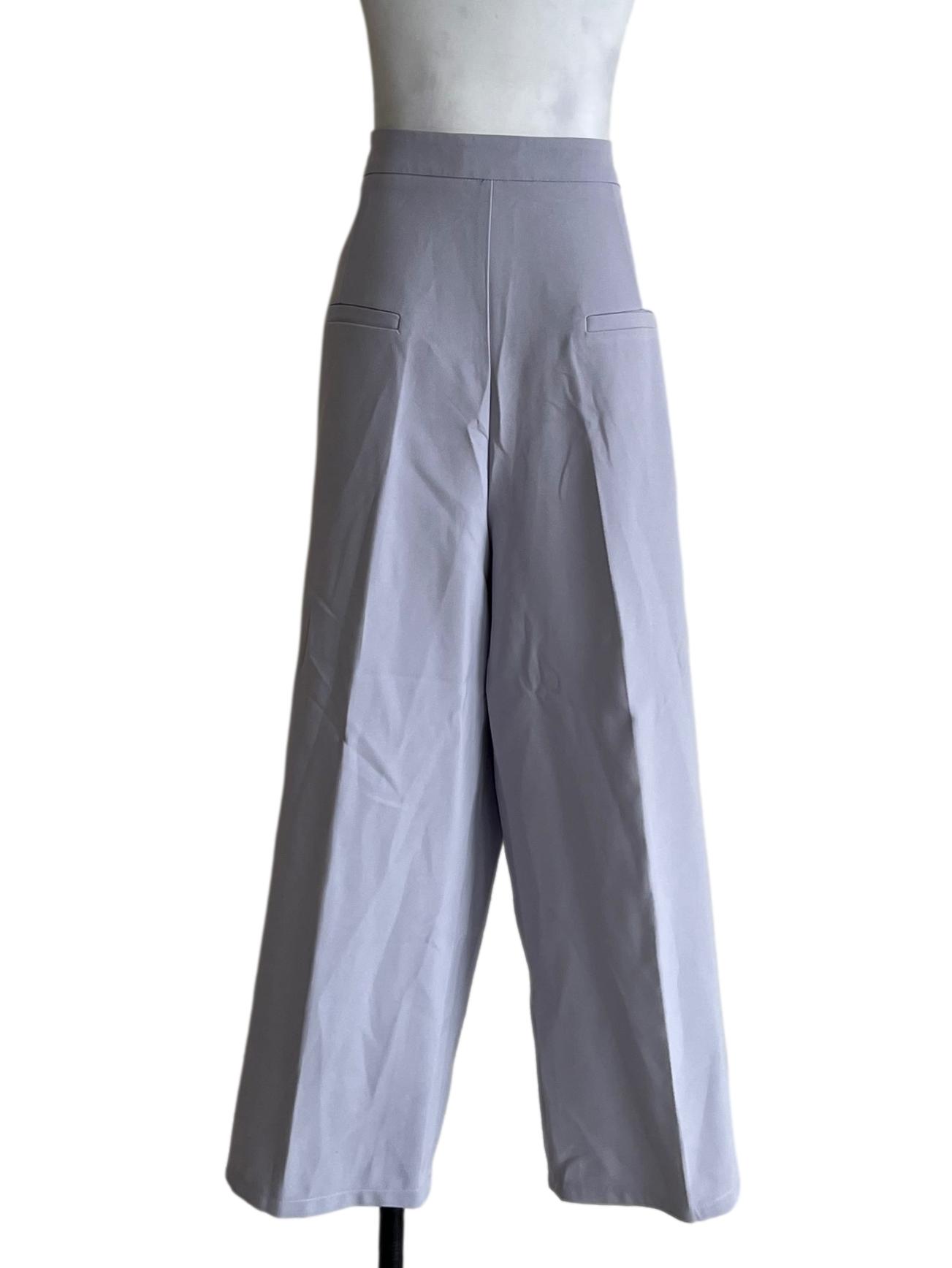 Sky Blue Plain Formal Pants
