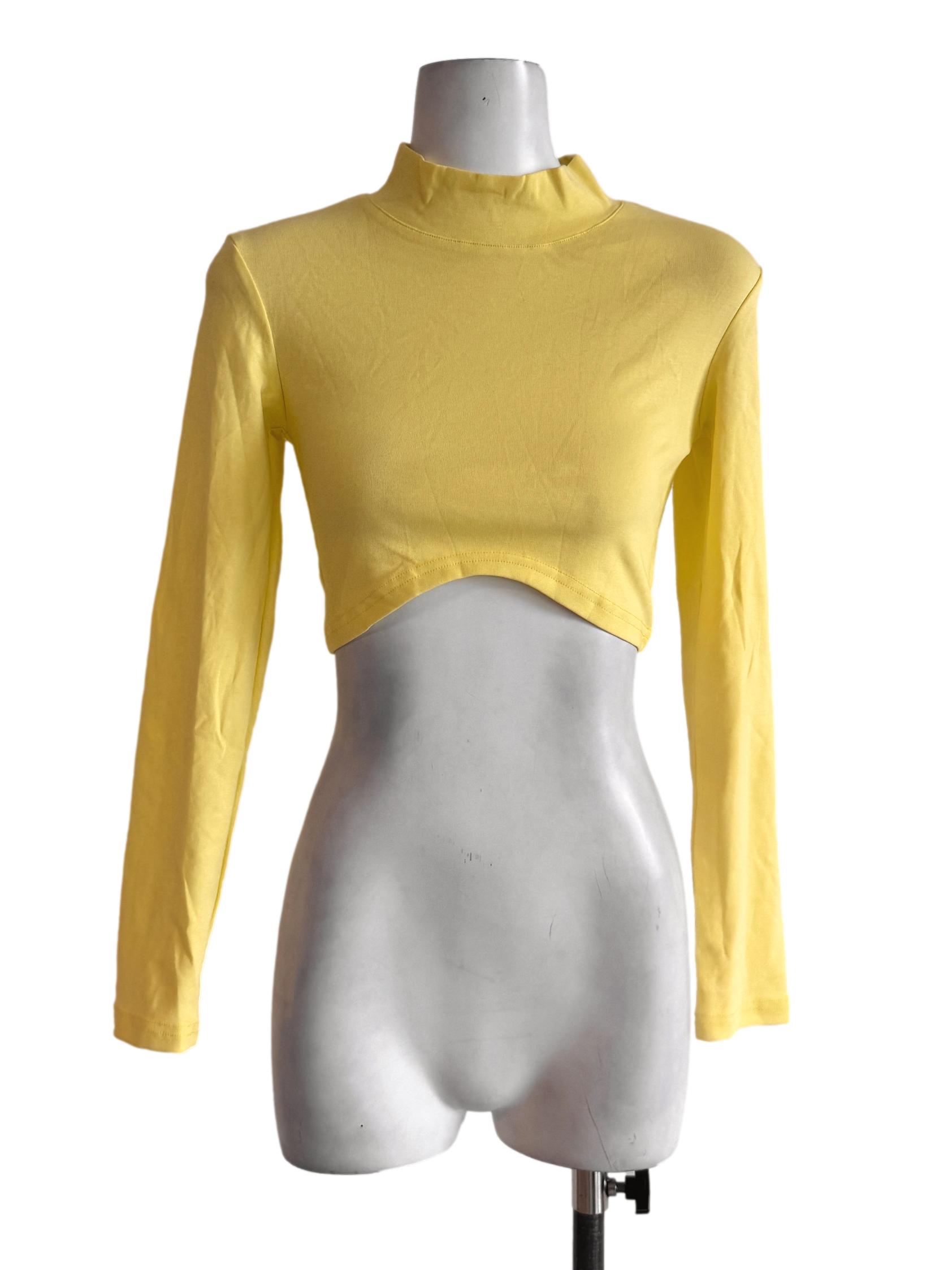 Yellow Neon Long Sleeve Top YHF