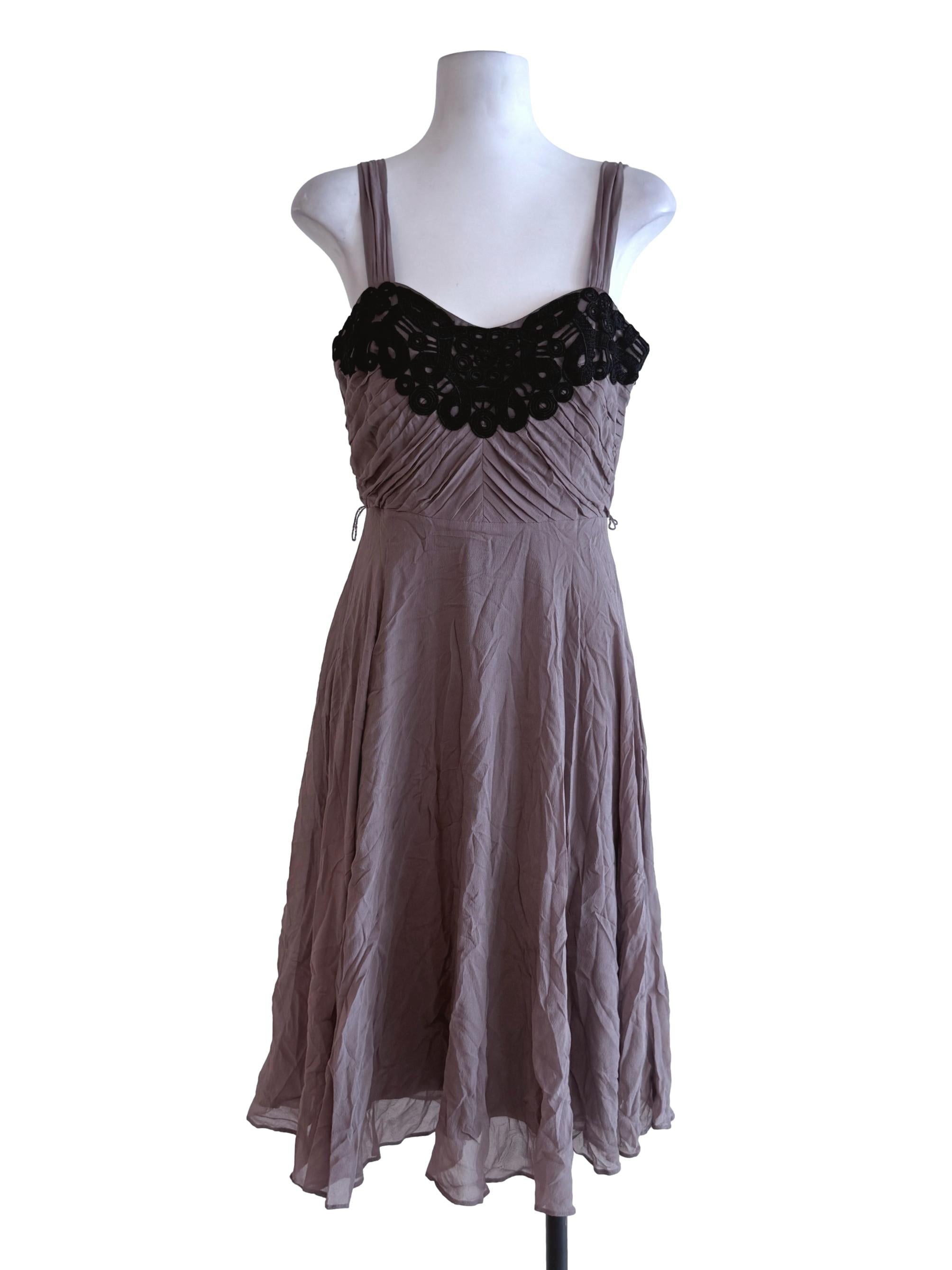 Brown Sleeveless Sundress