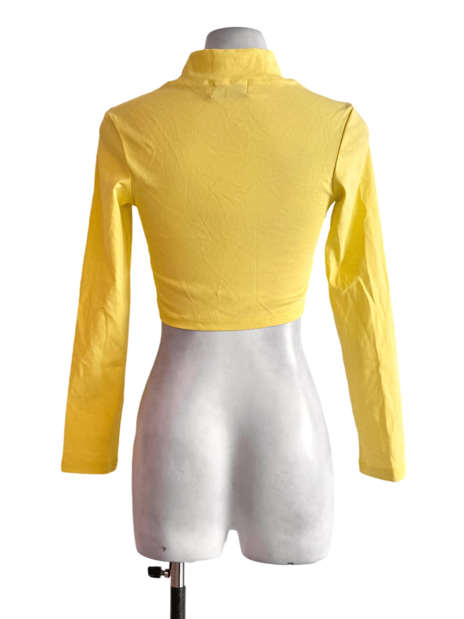 Yellow Neon Long Sleeve Top YHF