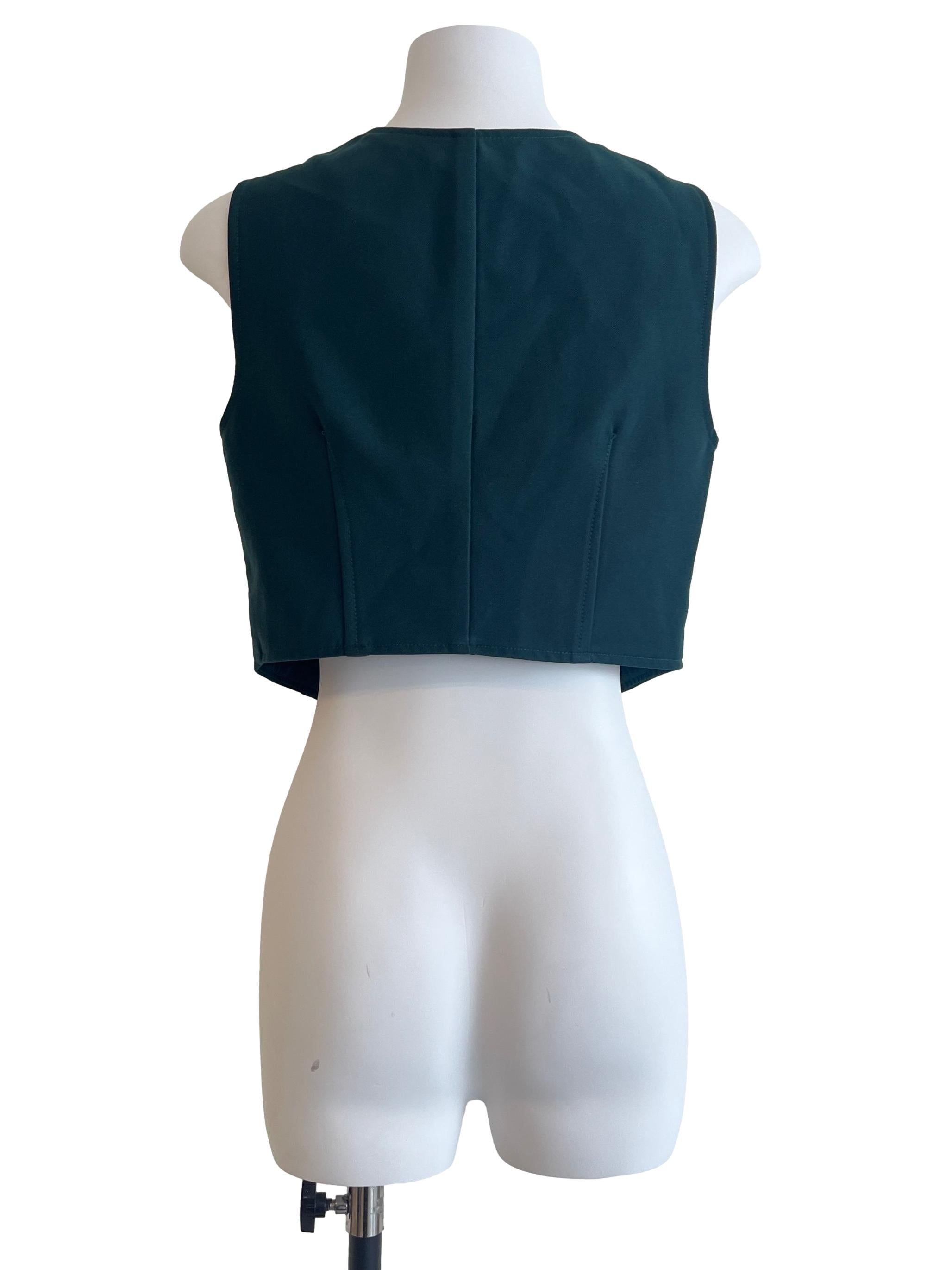 Emerald Green Sweetheart Sleeveless Top