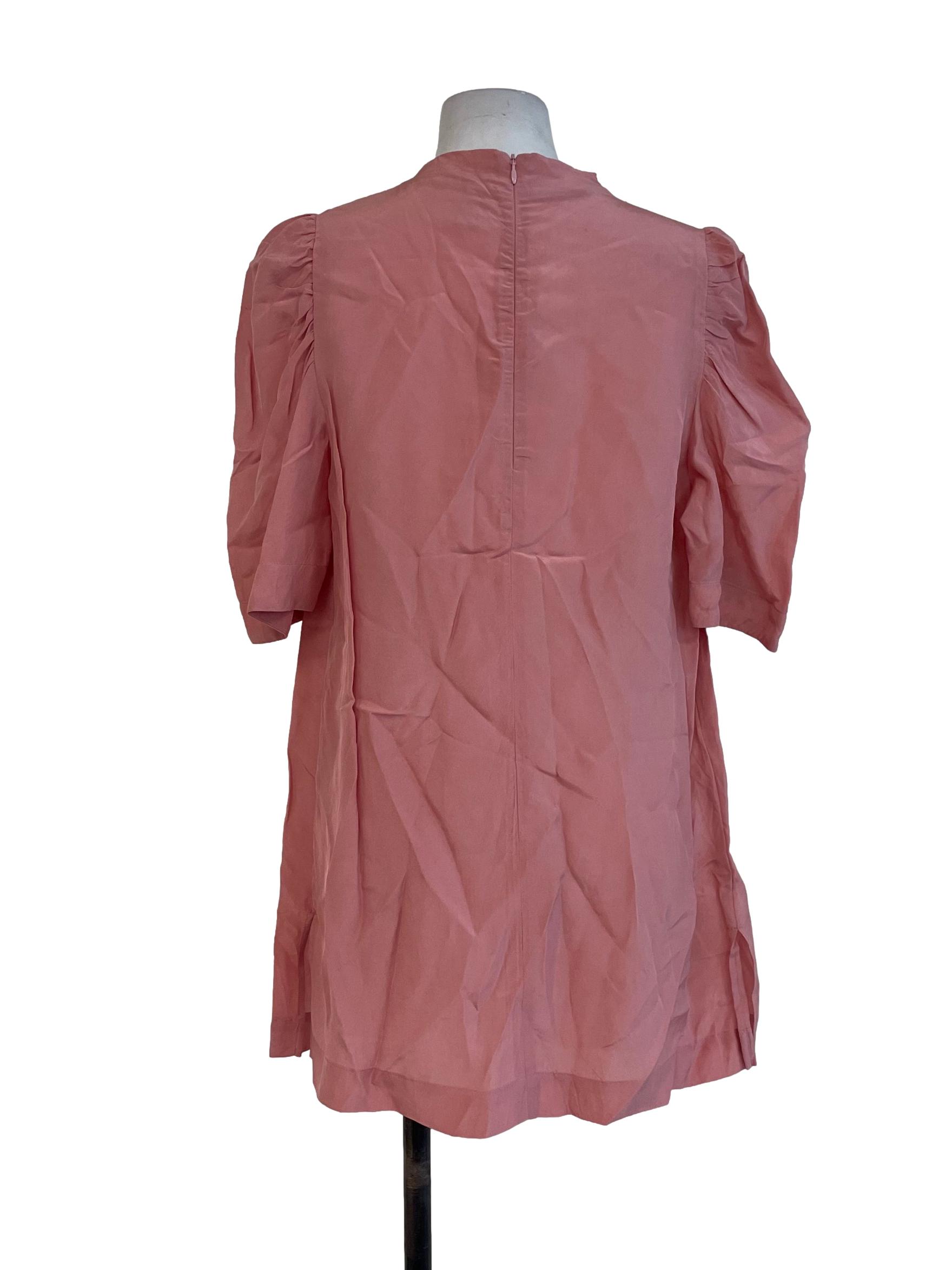 Coral Pink Tunic Dress
