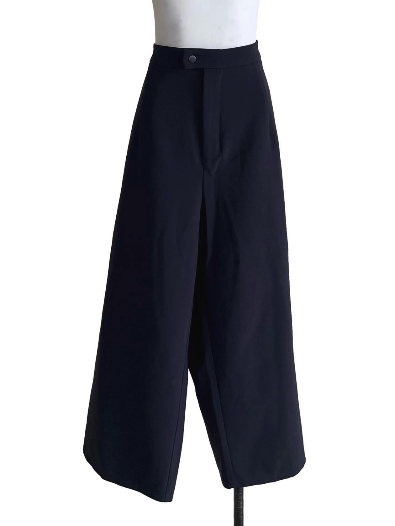 Black Plain Formal Pants