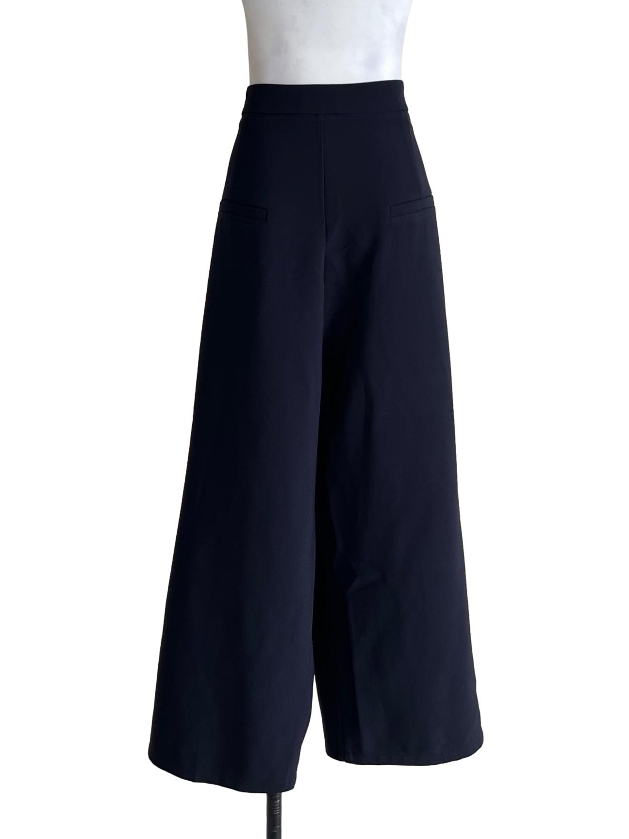 Black Plain Formal Pants
