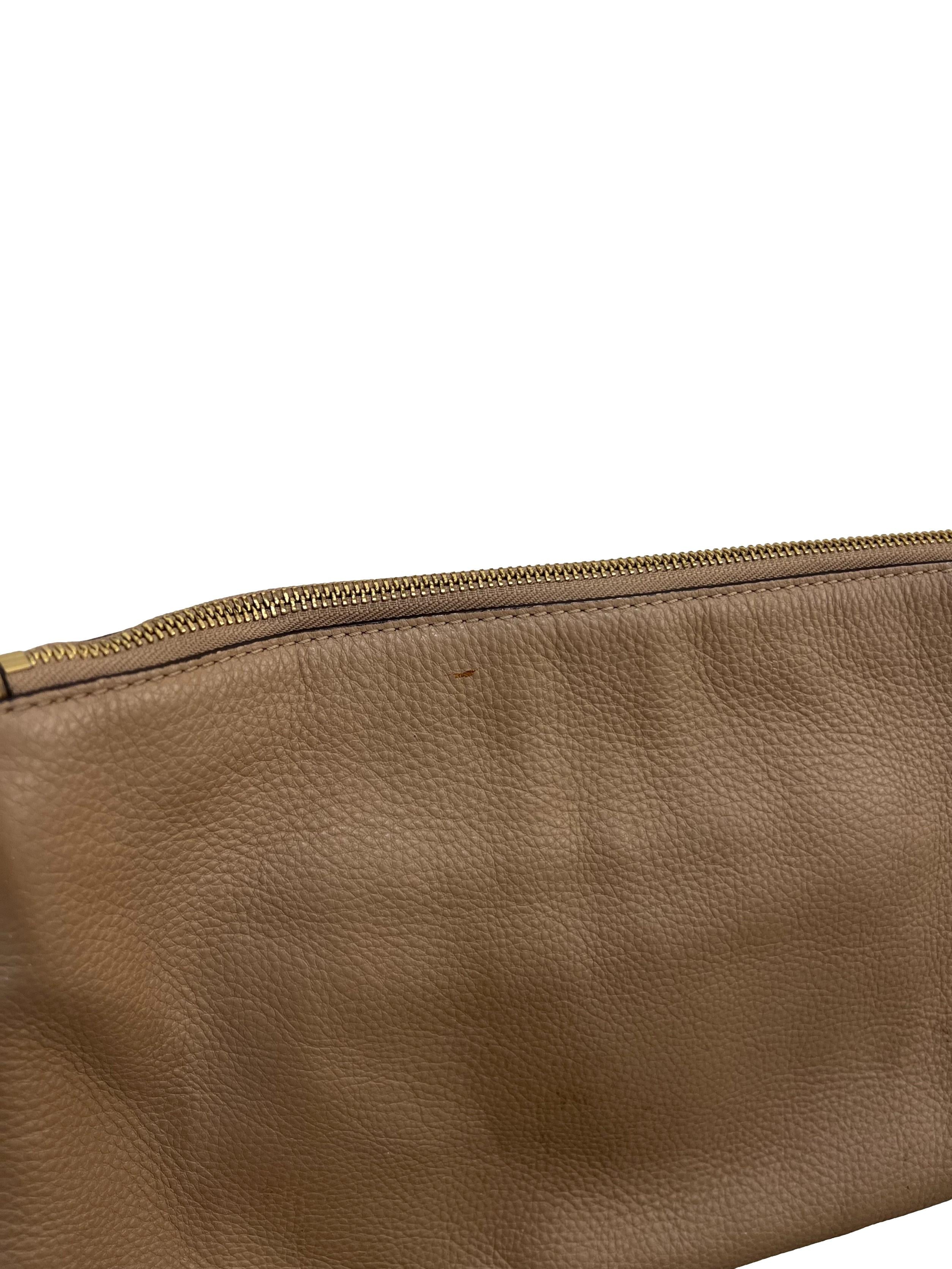 Beige Leather Michael Kors Sling Bag CSN