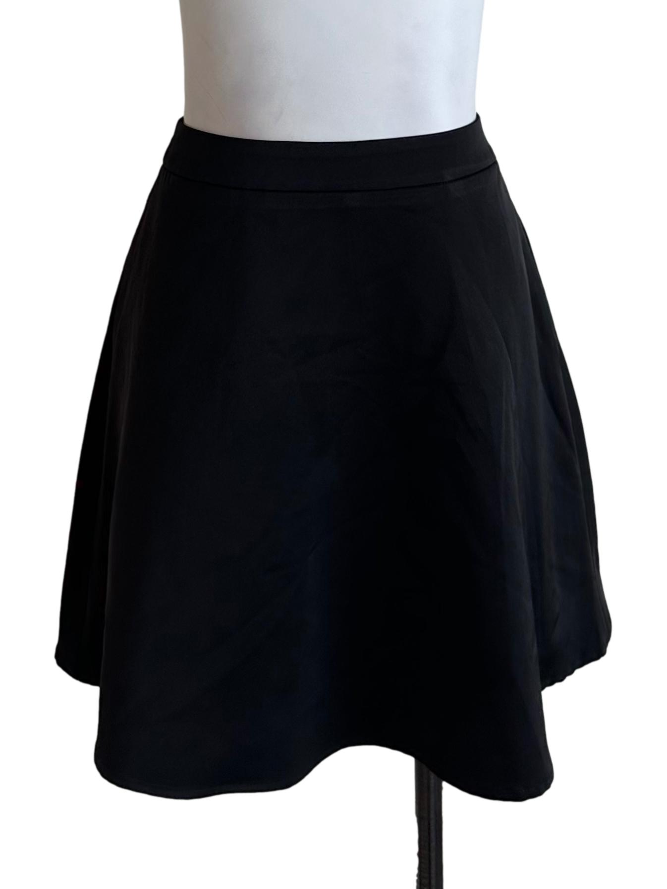 Onyx Black Flip Mini Skorts