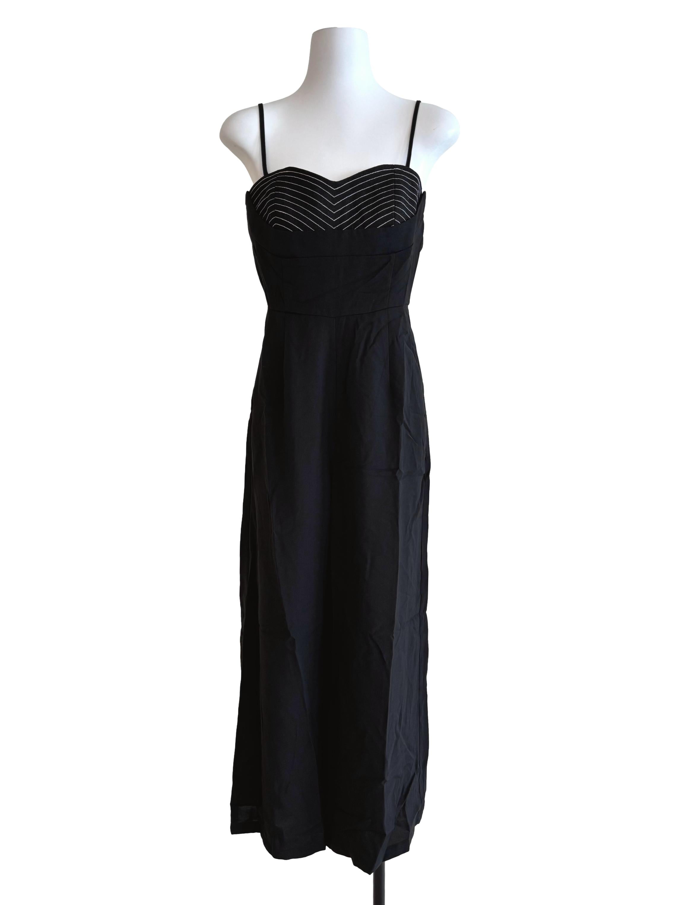 Parisian Black Sweetheart Cami Jumpsuit