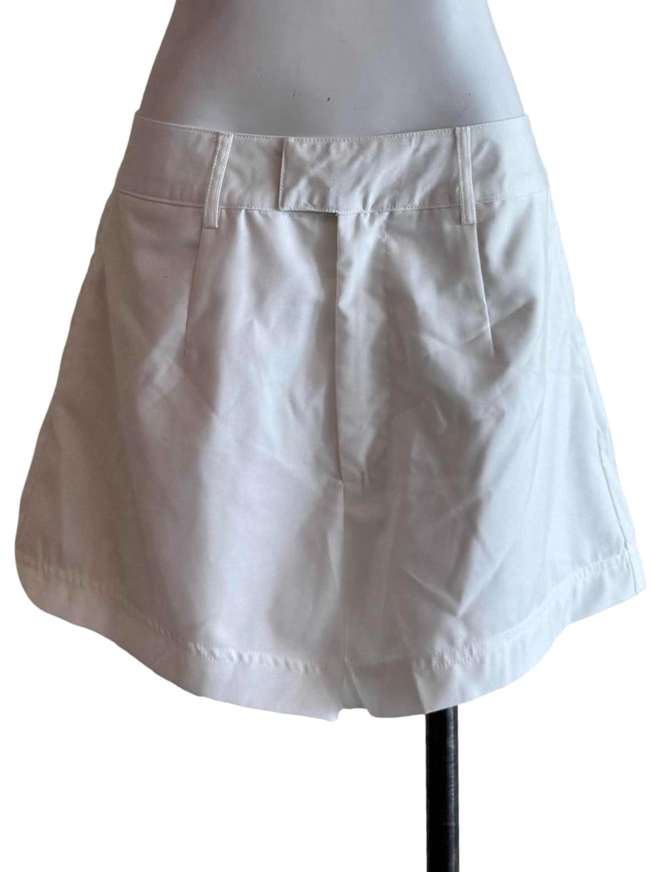 Cotton White Short Pants