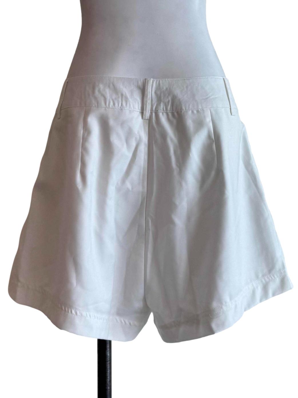 Cotton White Short Pants