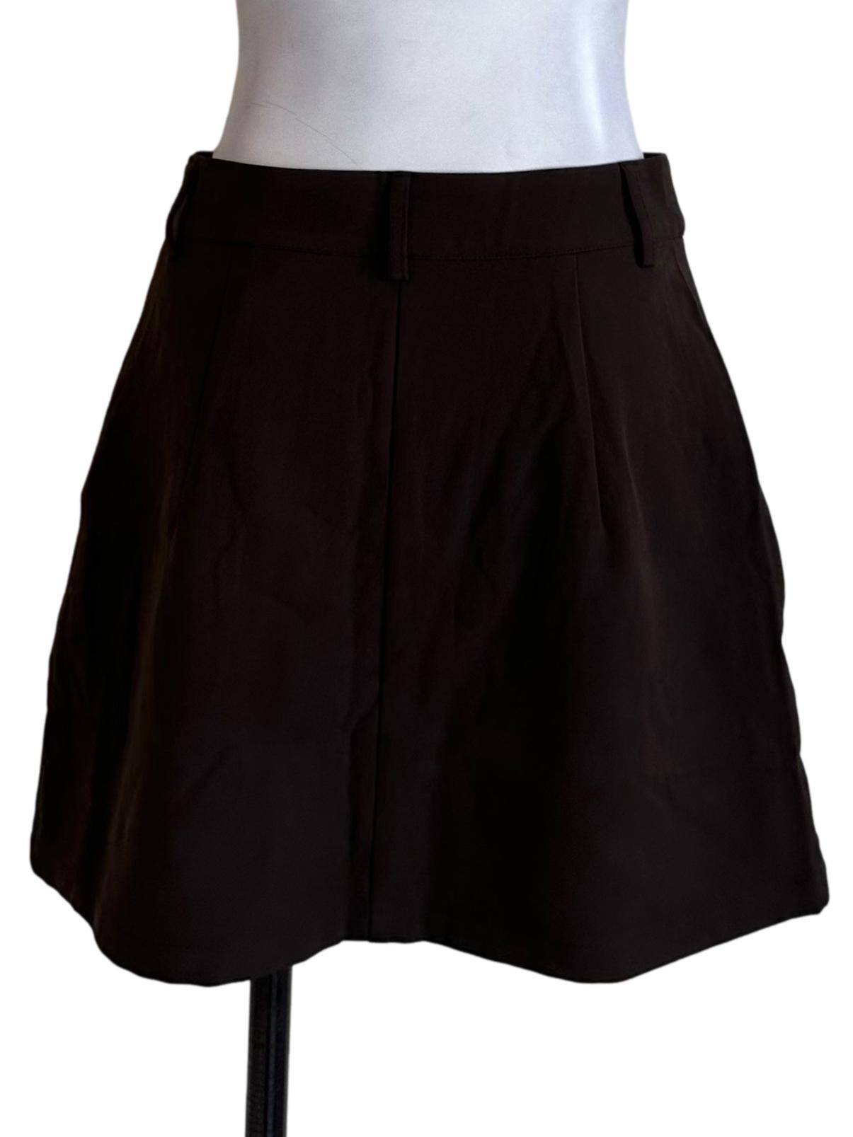 Oak Brown Casual Skorts