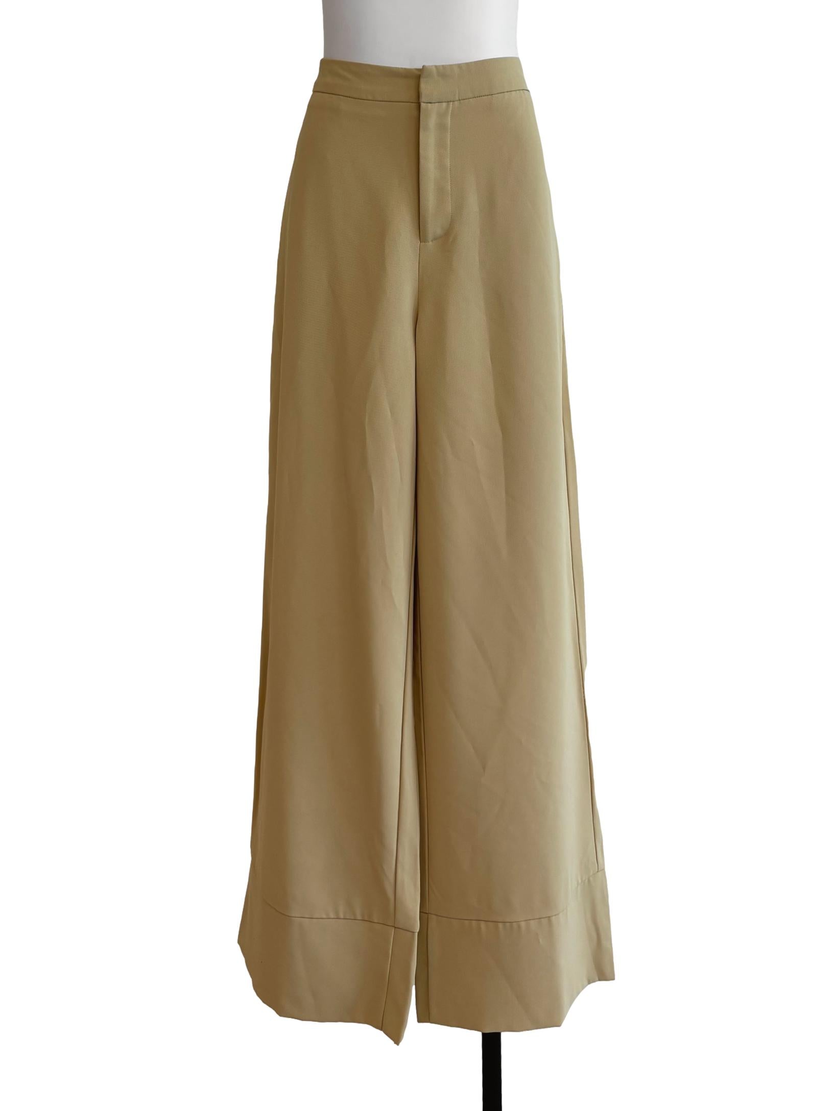Daffodil Yellow Wide Pants