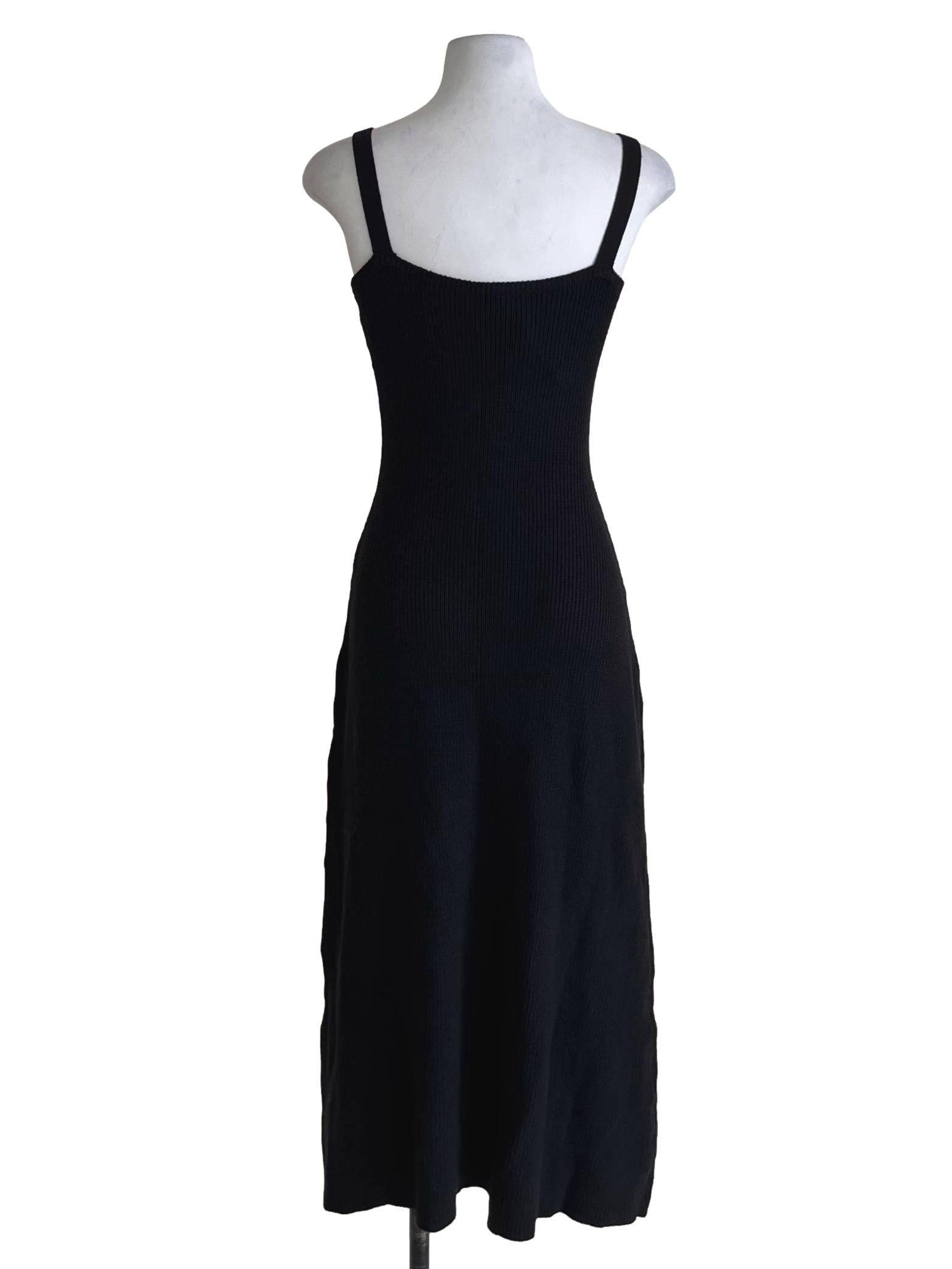 Black Bengal Stripe Bodycon Dress