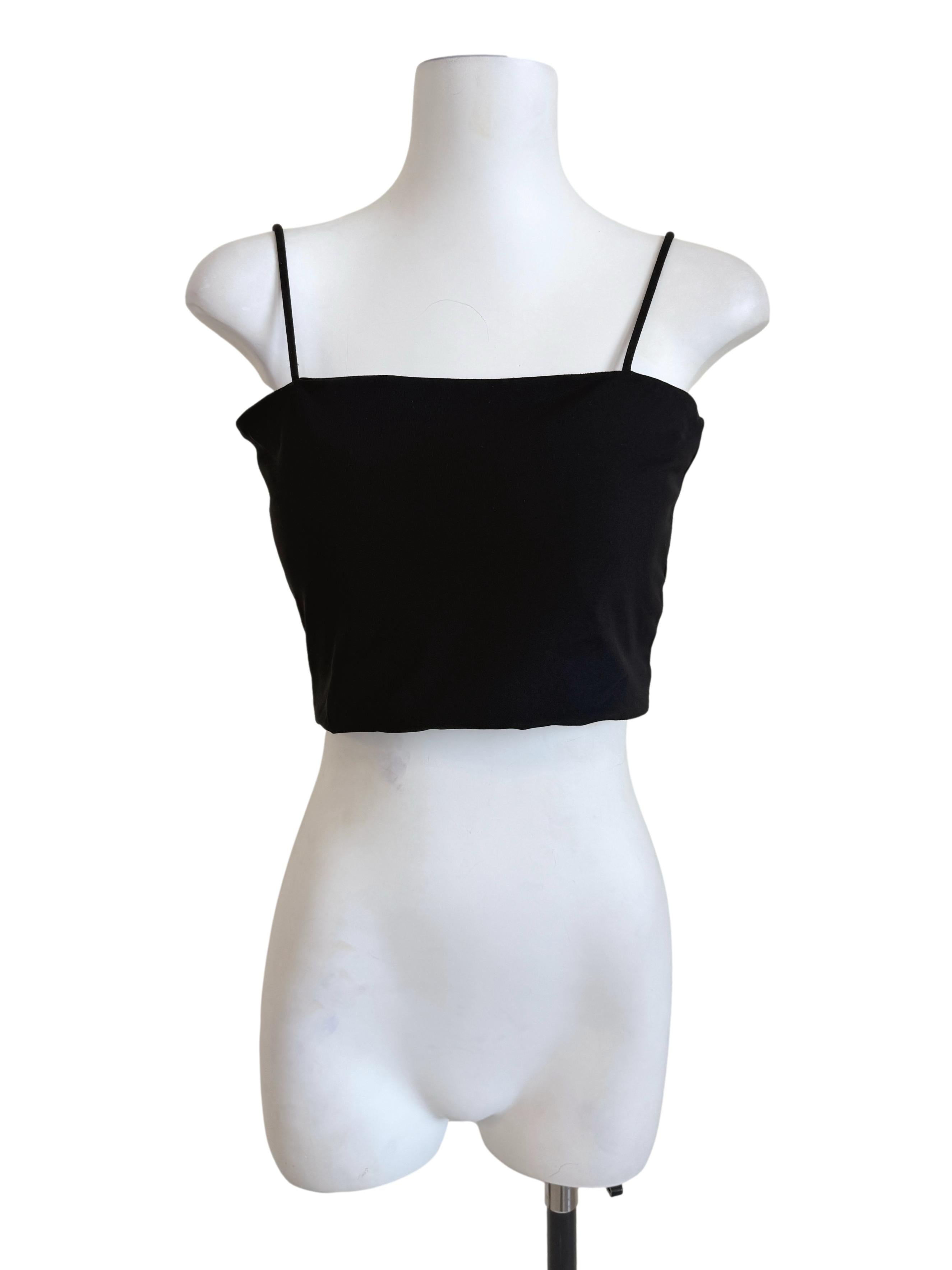 Black Spaghetti Strap Top