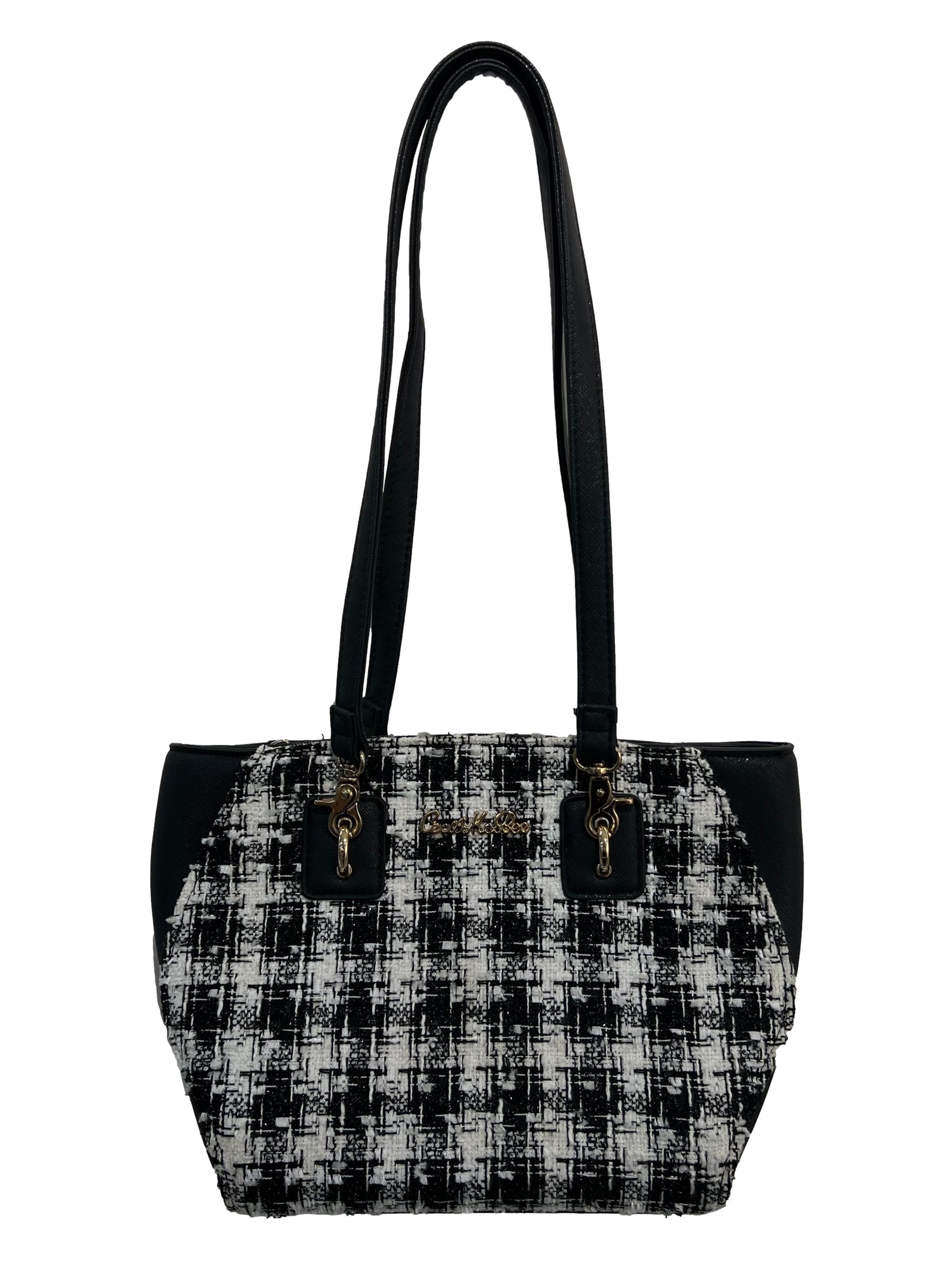 Black Fabric Cecil Mcbee Shoulder Bag CSN