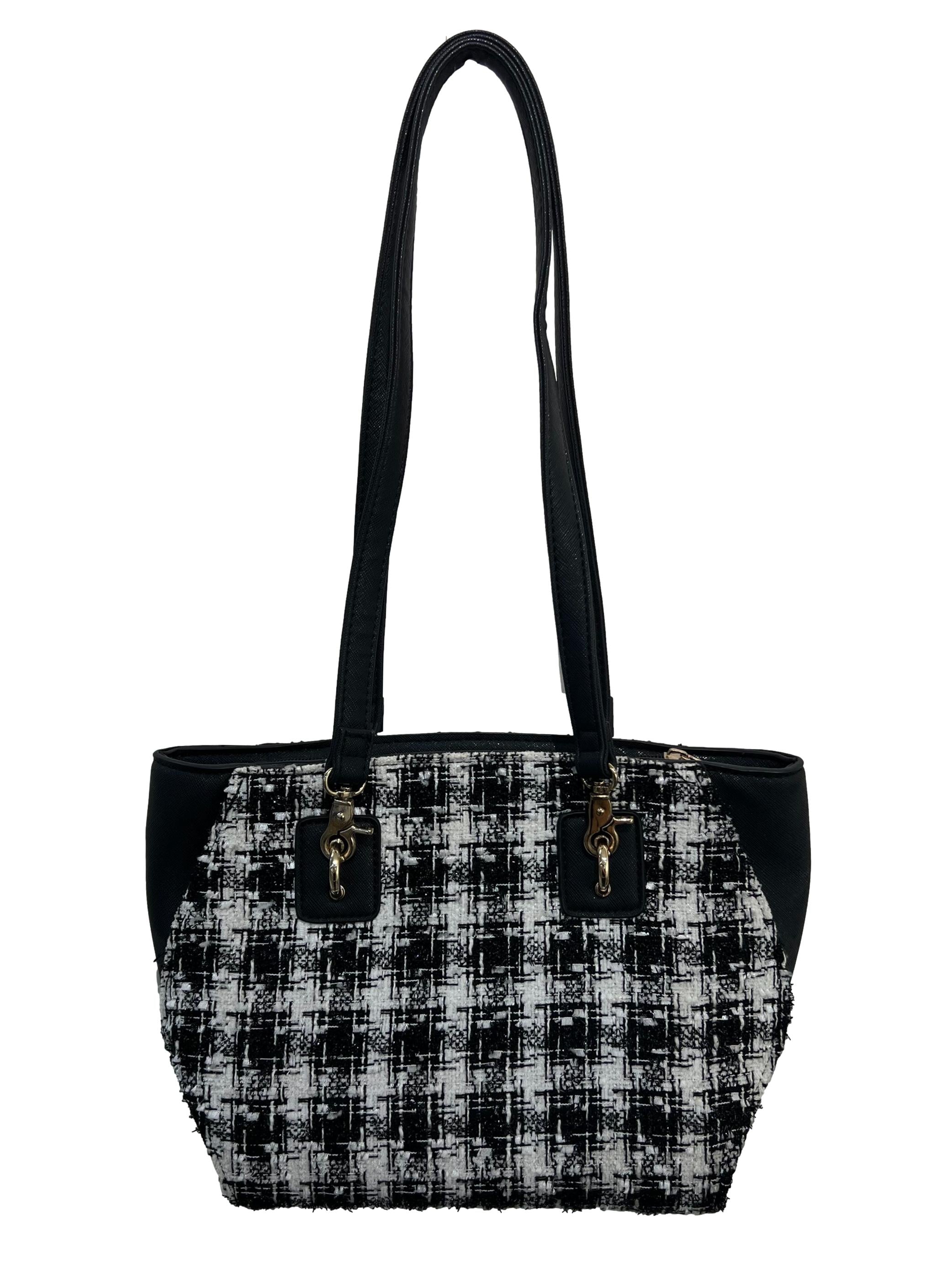 Black Fabric Cecil Mcbee Shoulder Bag CSN