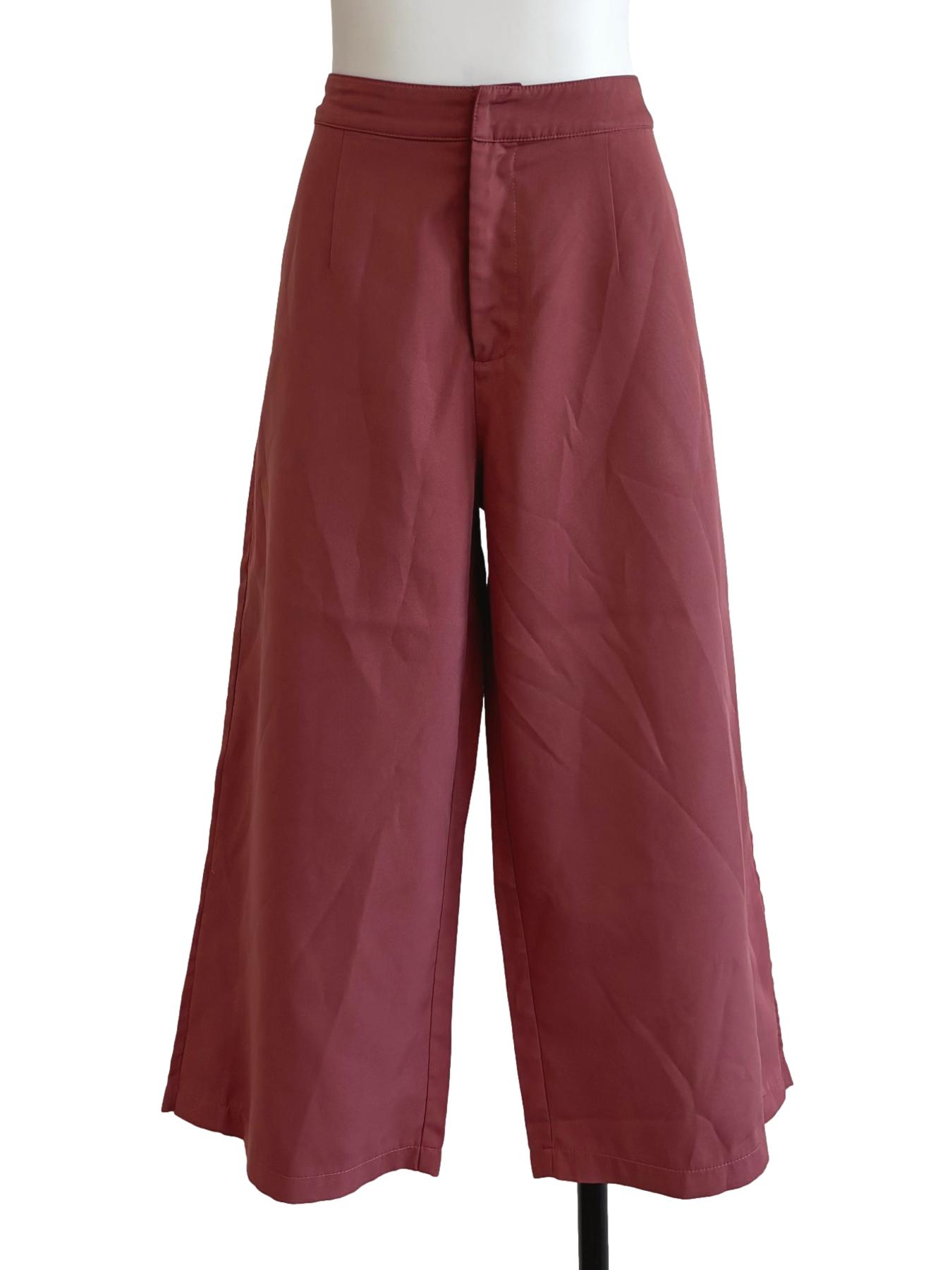 Blush Red Culottes