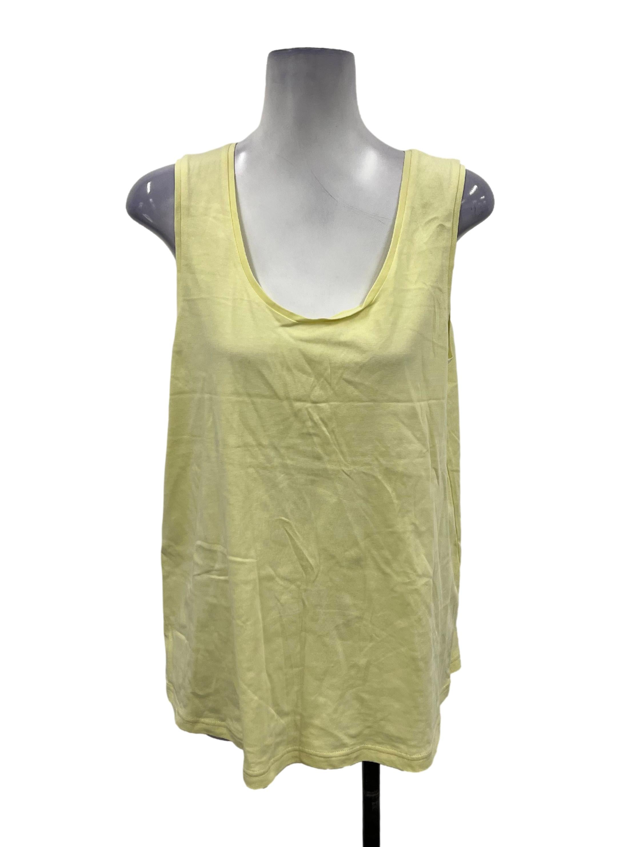 COS Yellow Tank Top 