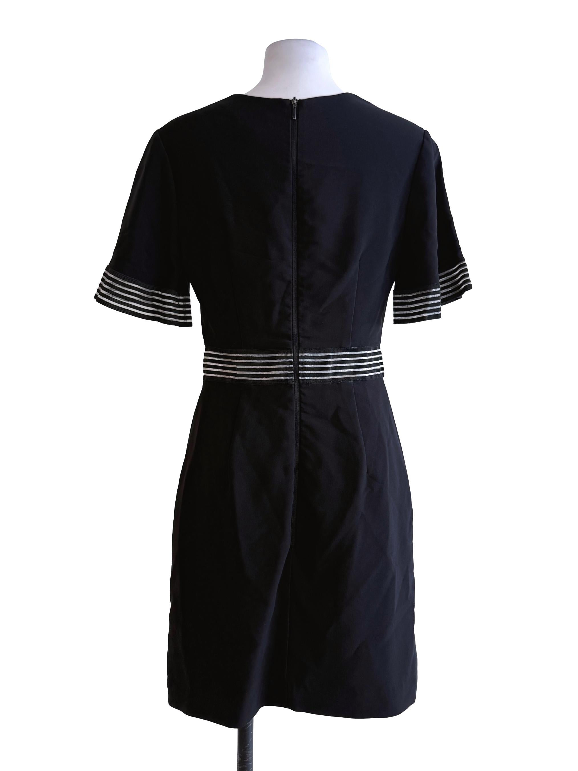 Black Princess Cut Dress