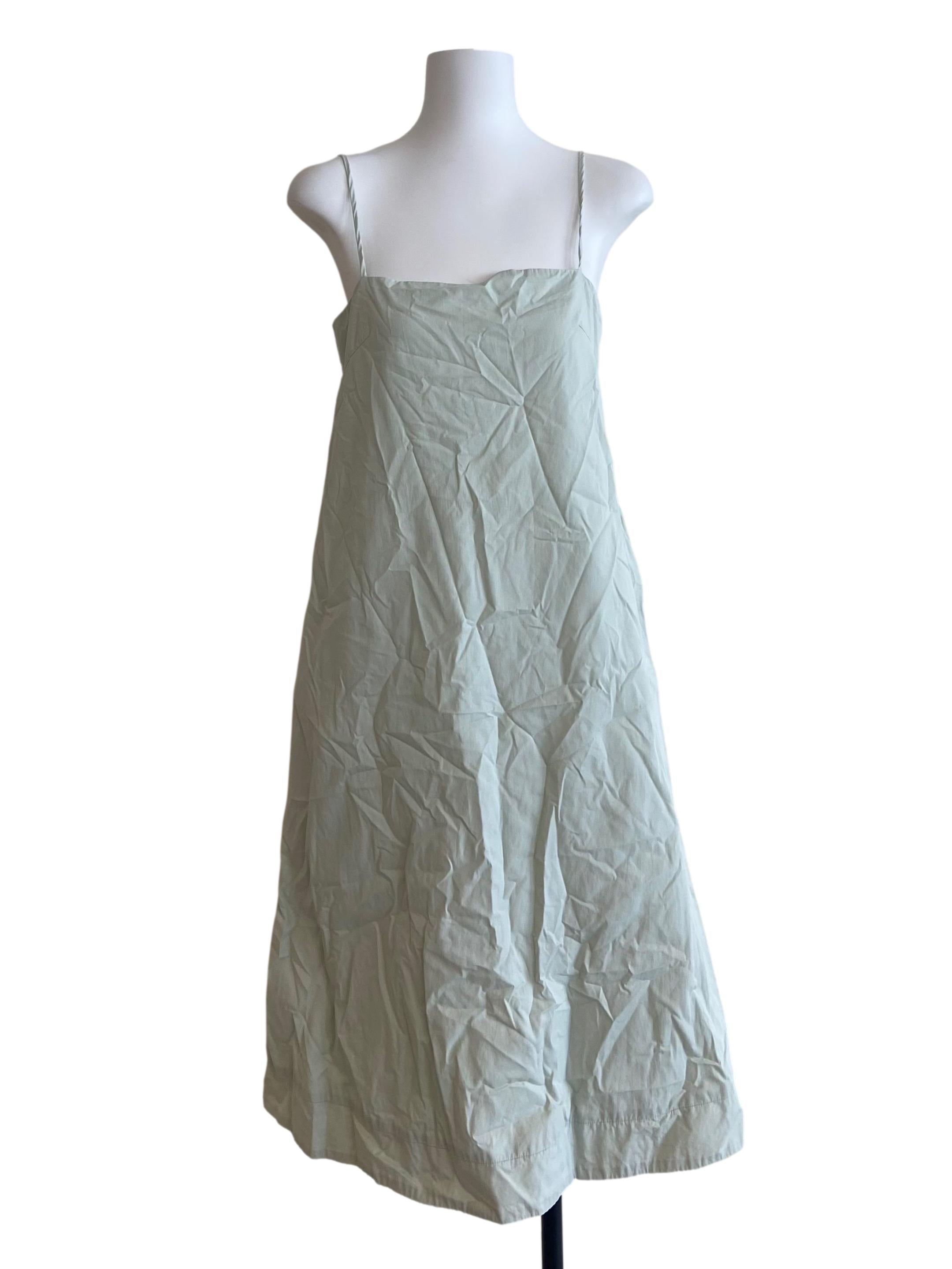 Green Cotton Cami Tent Dress OSN