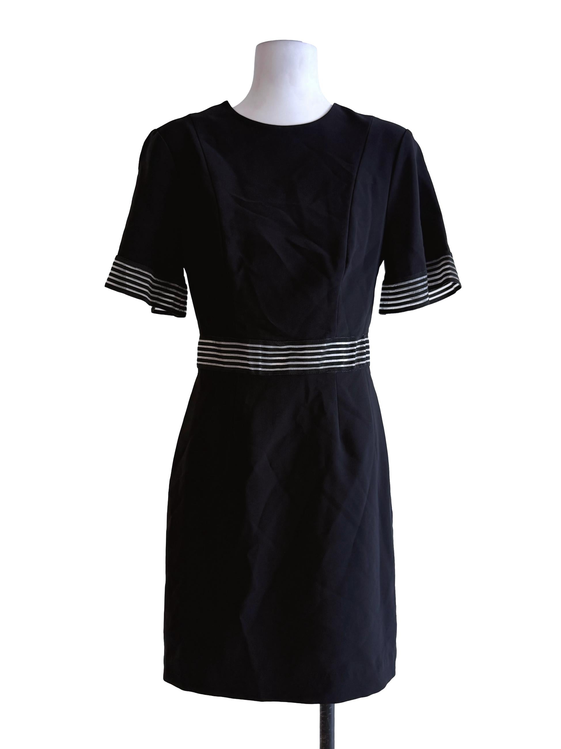 Black Princess Cut Dress