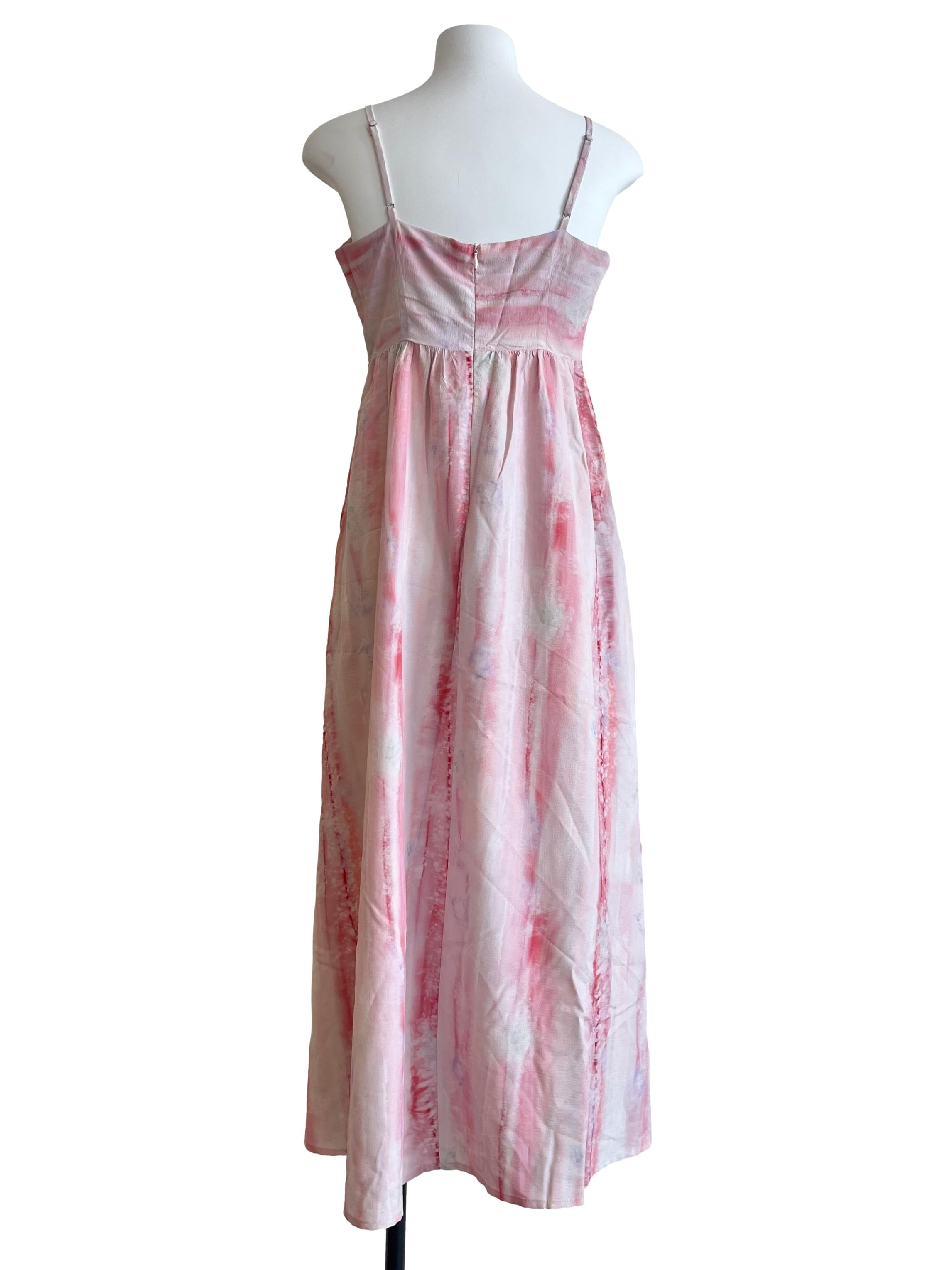 Watermelon Pink Slip Dress