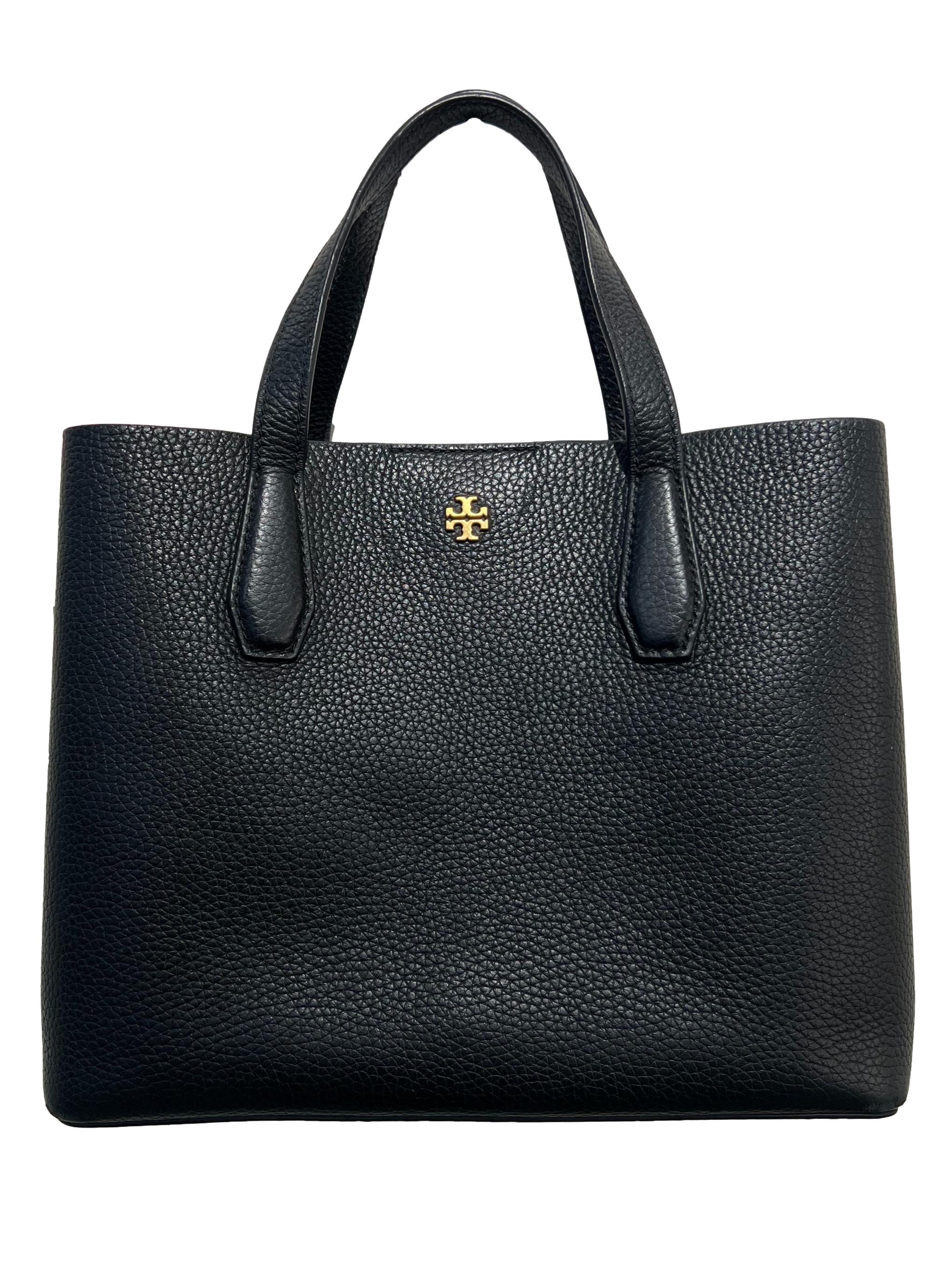 Black Leather Tory Burch Handbag CSN