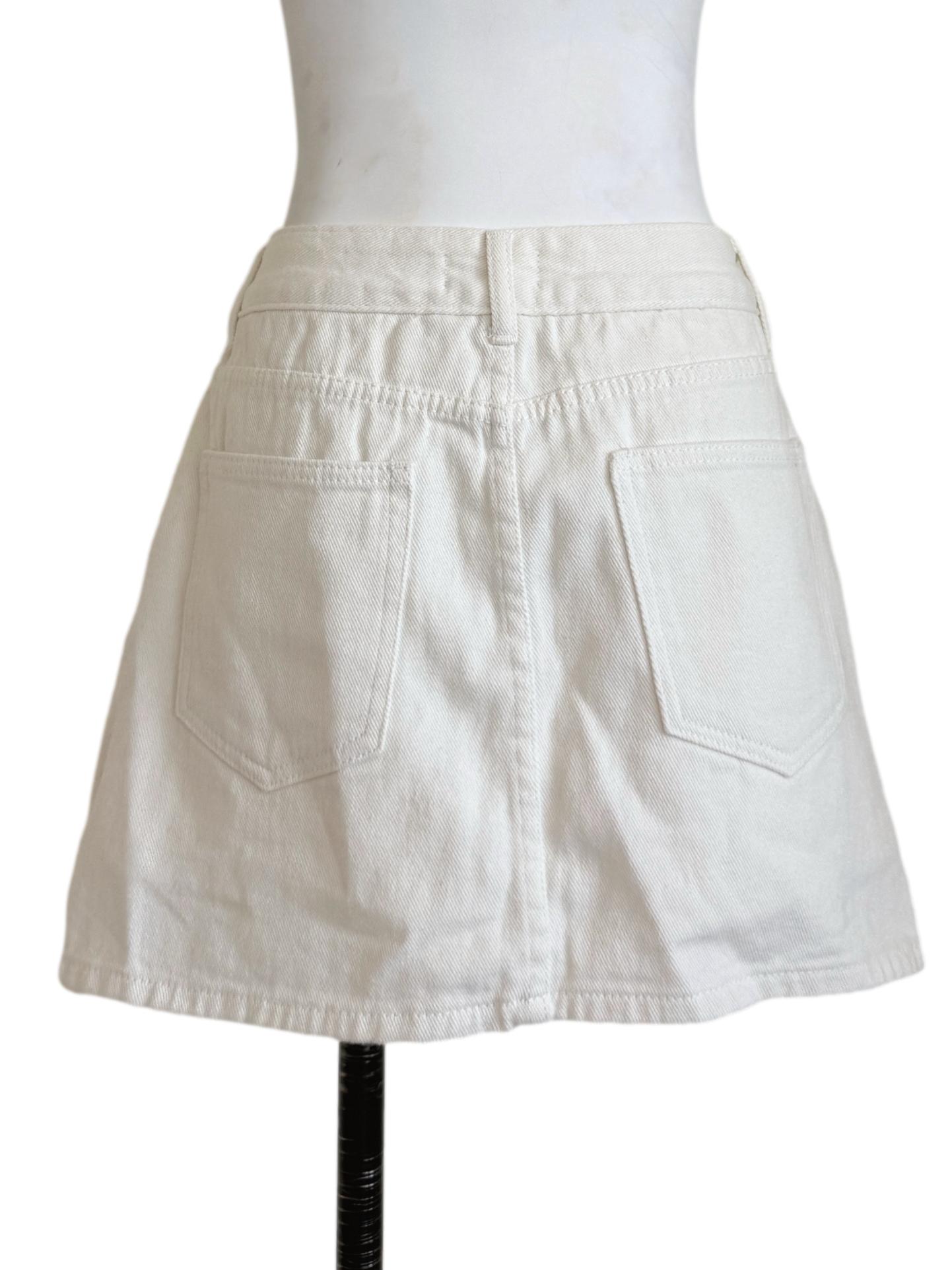 Pearl White Skorts