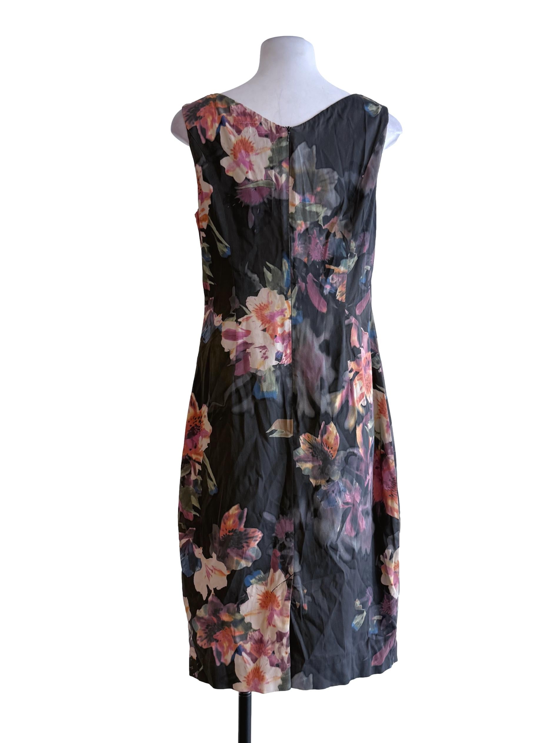 Floral Vintage Slits Dress