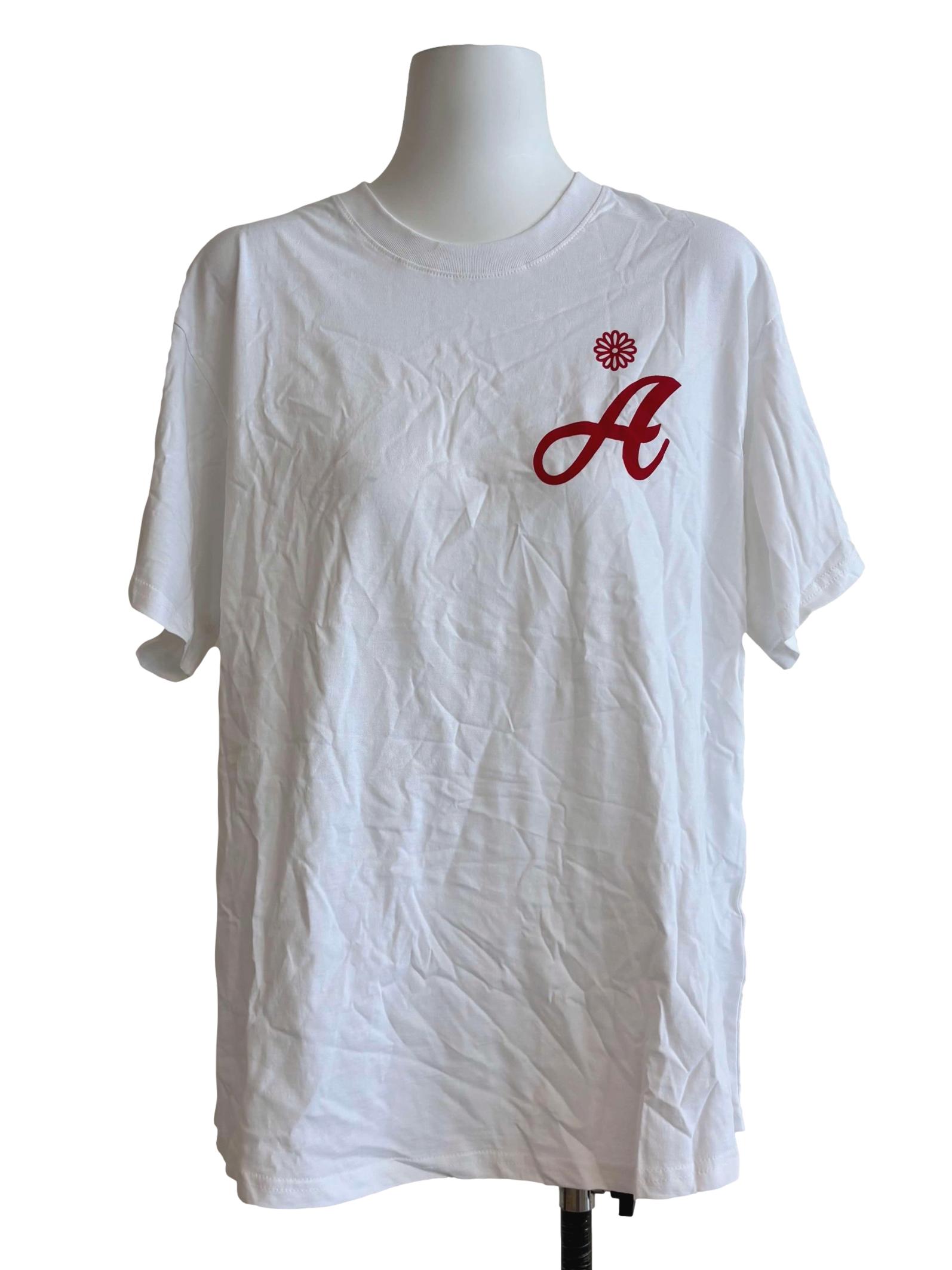 Cotton White Graphic Tee