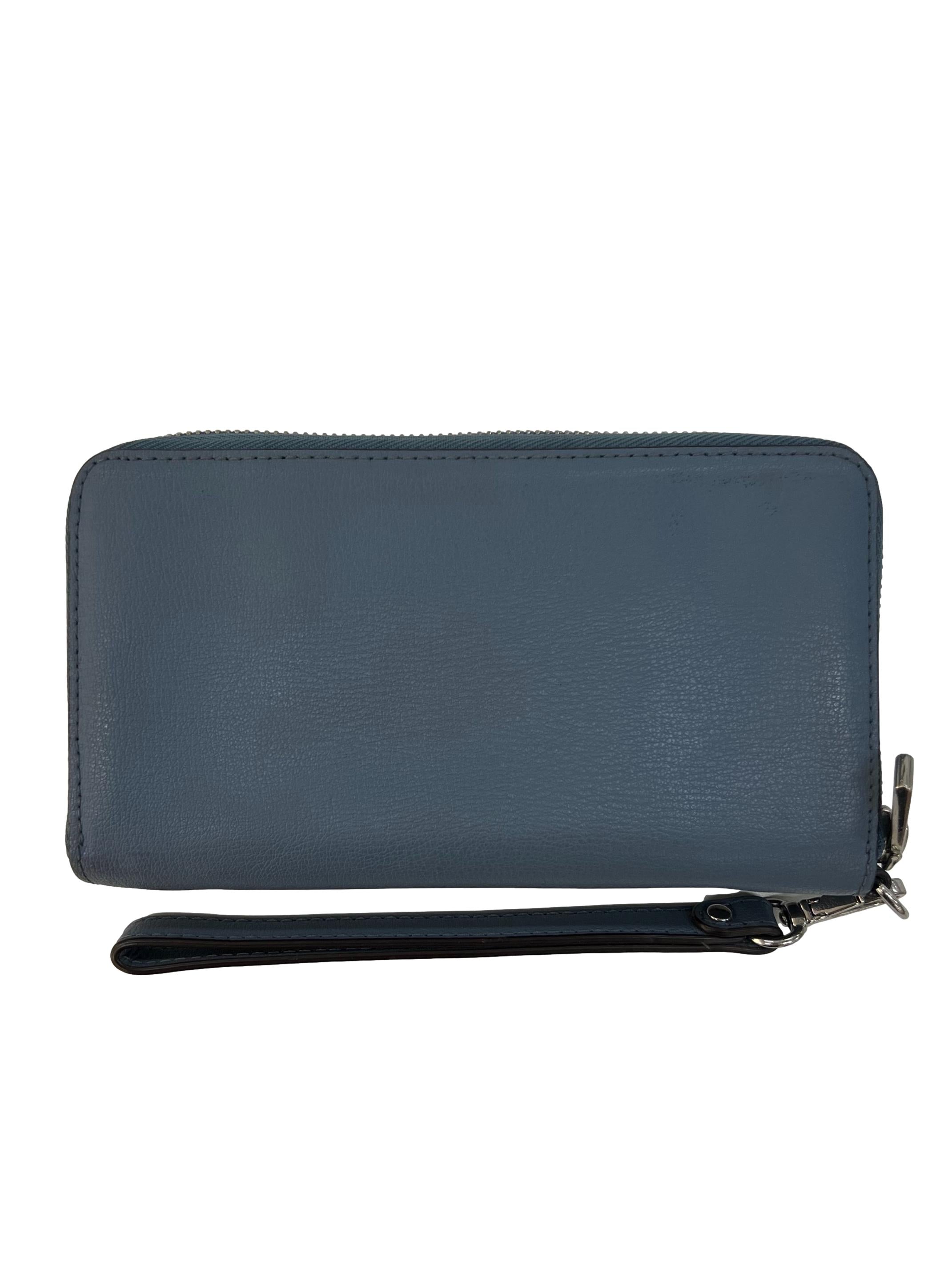 Blue Leather Michael Kors  Long Wallet CSN
