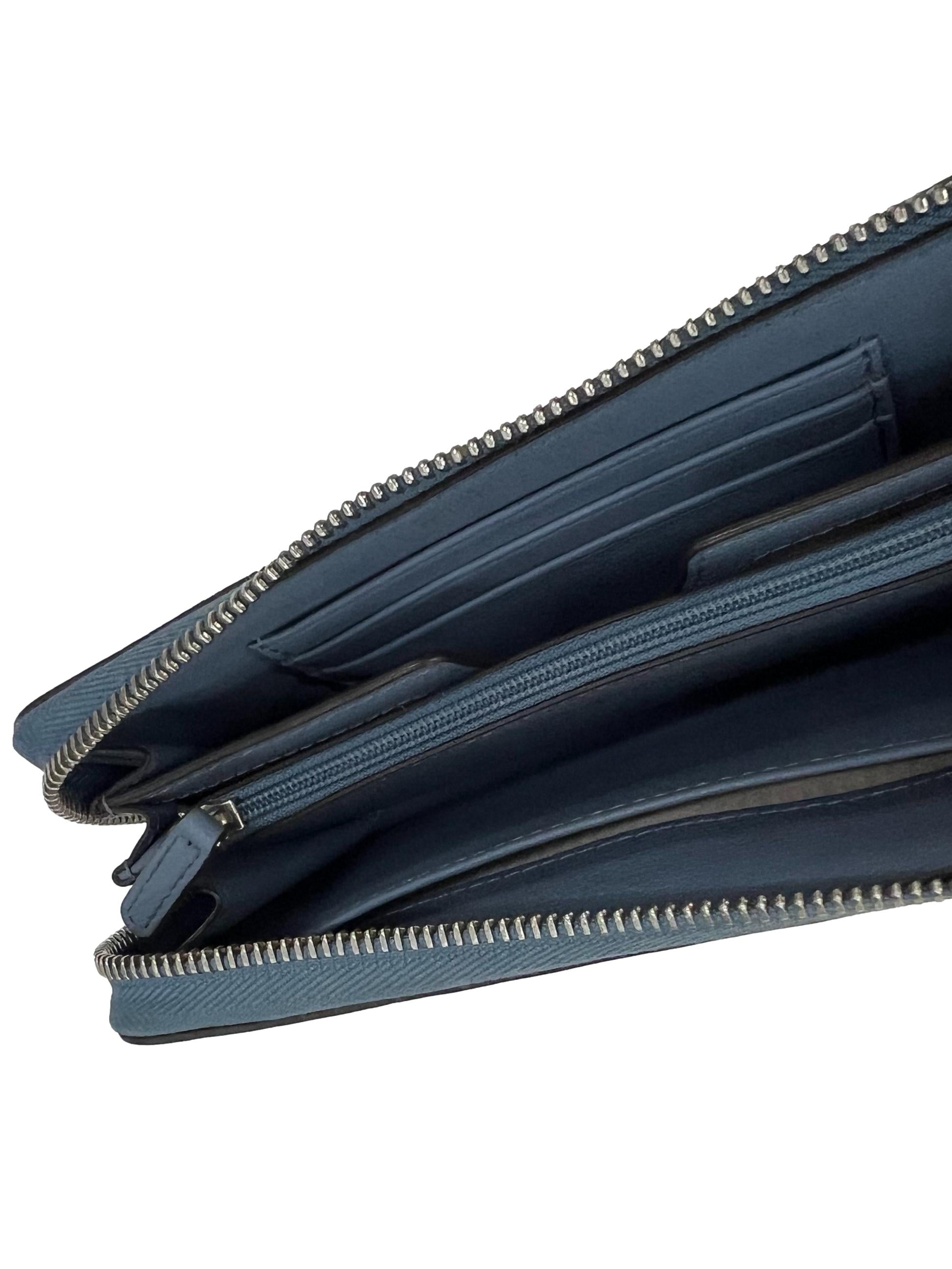 Blue Leather Michael Kors  Long Wallet CSN