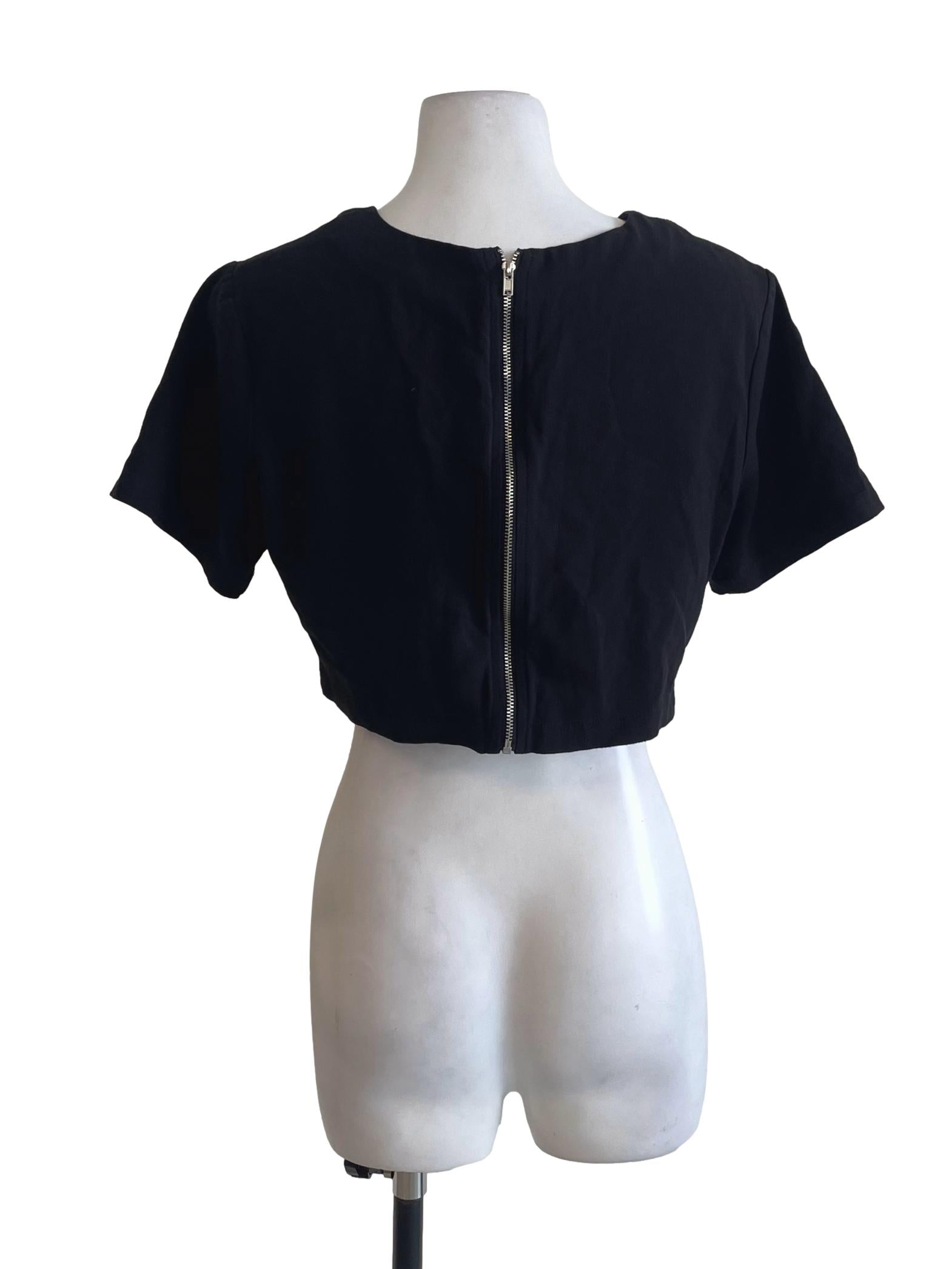 Black Plain Top