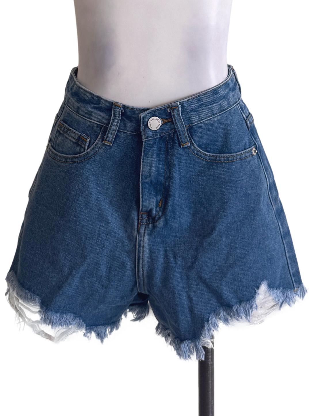 Blue Denim Jorts YHF