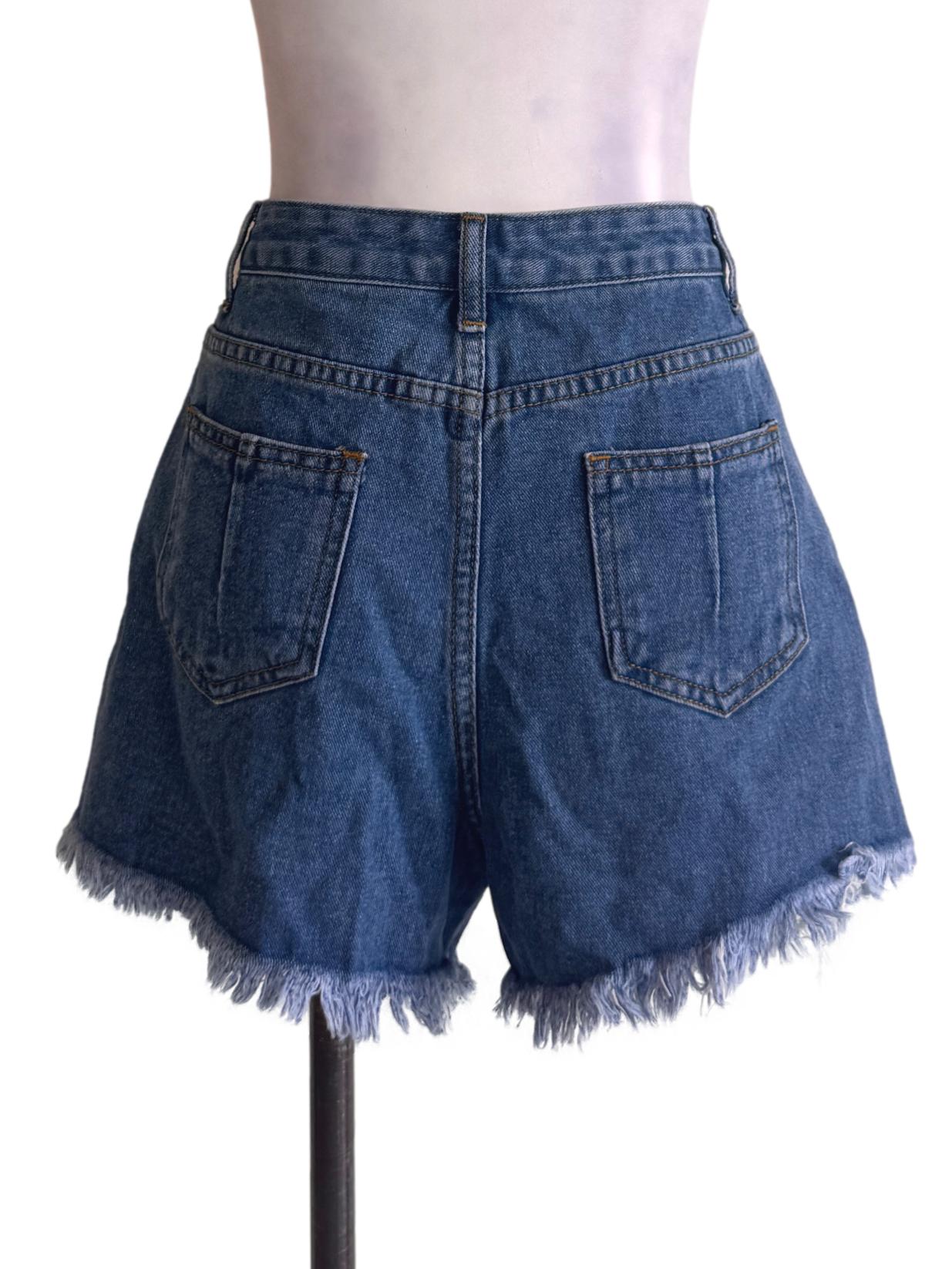 Blue Denim Jorts YHF