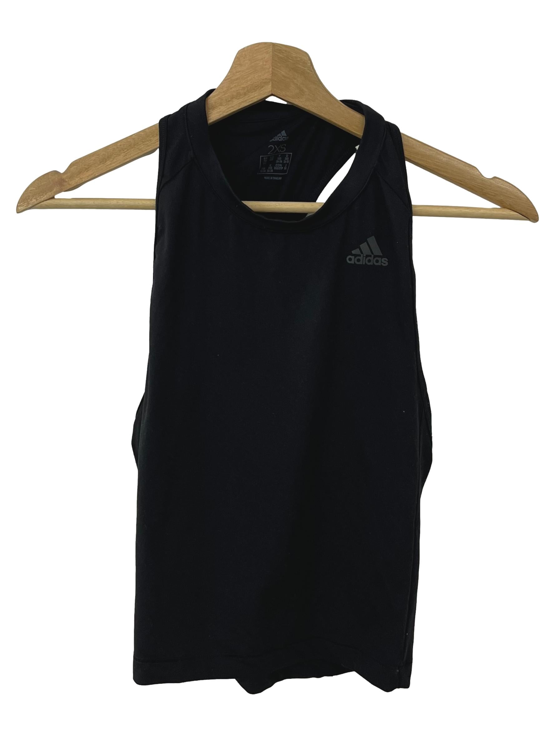 Adidas Black Logo Tank Top