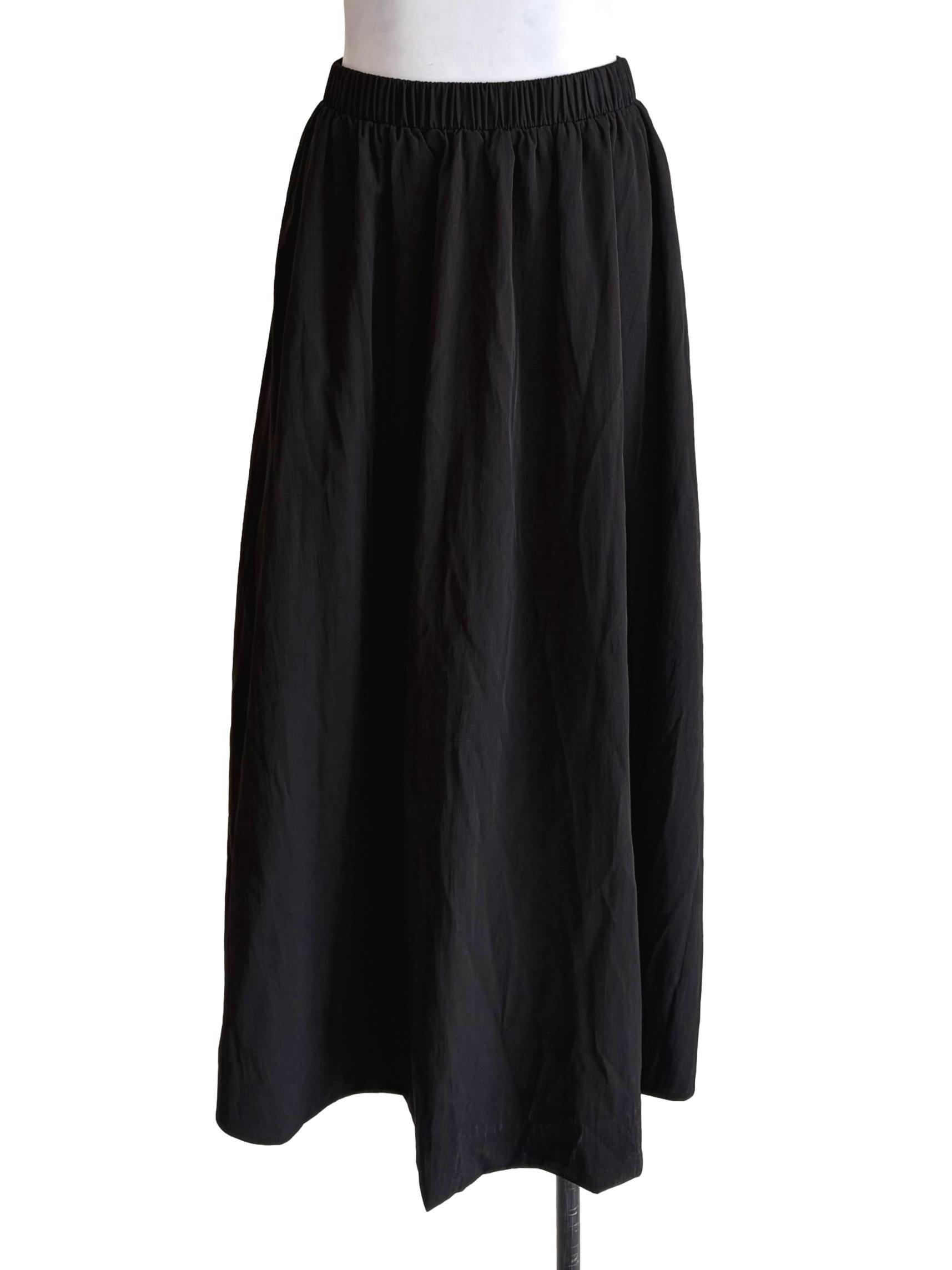 Black A-Line Skirt