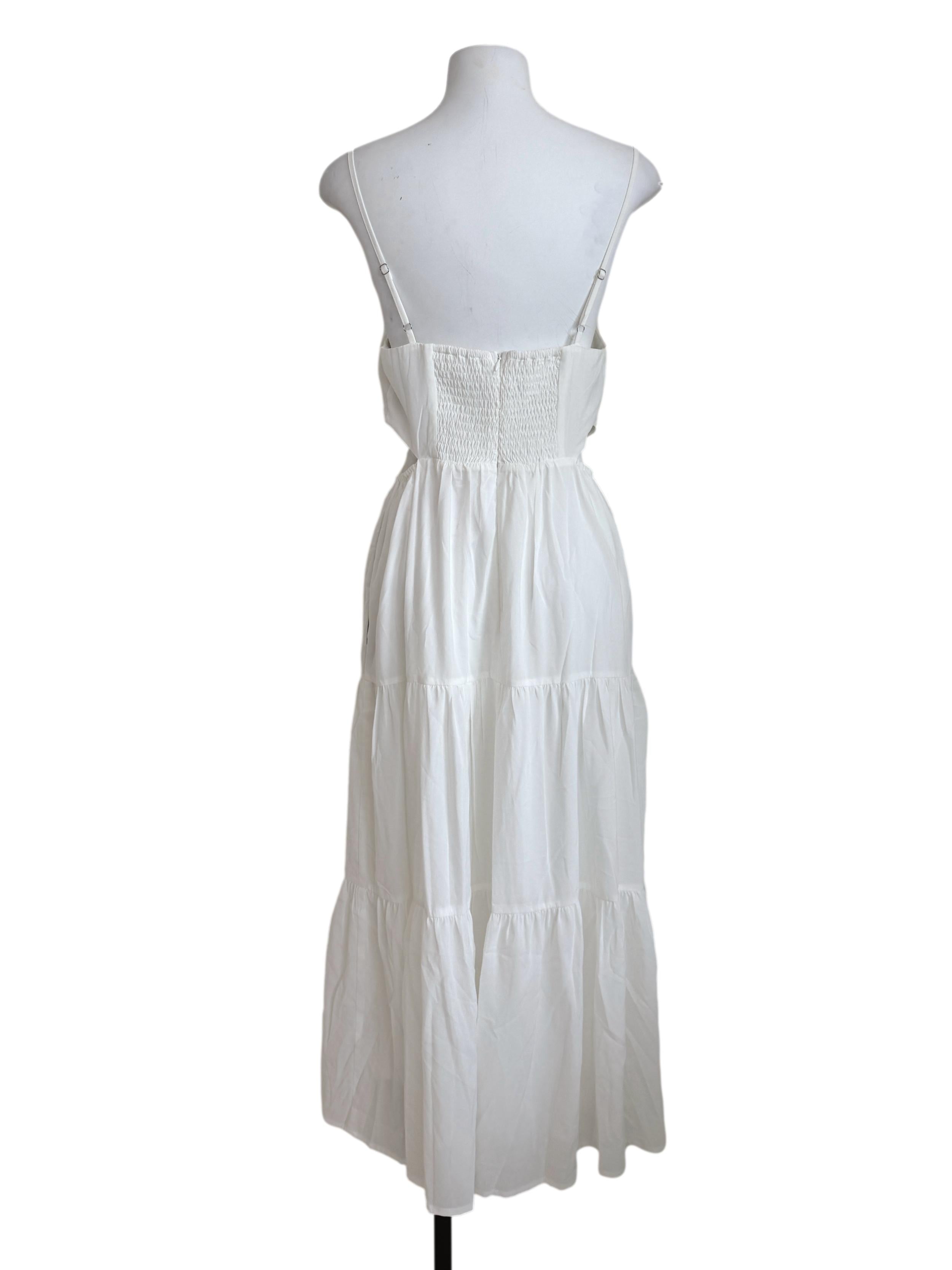 White Drop Waist Dress