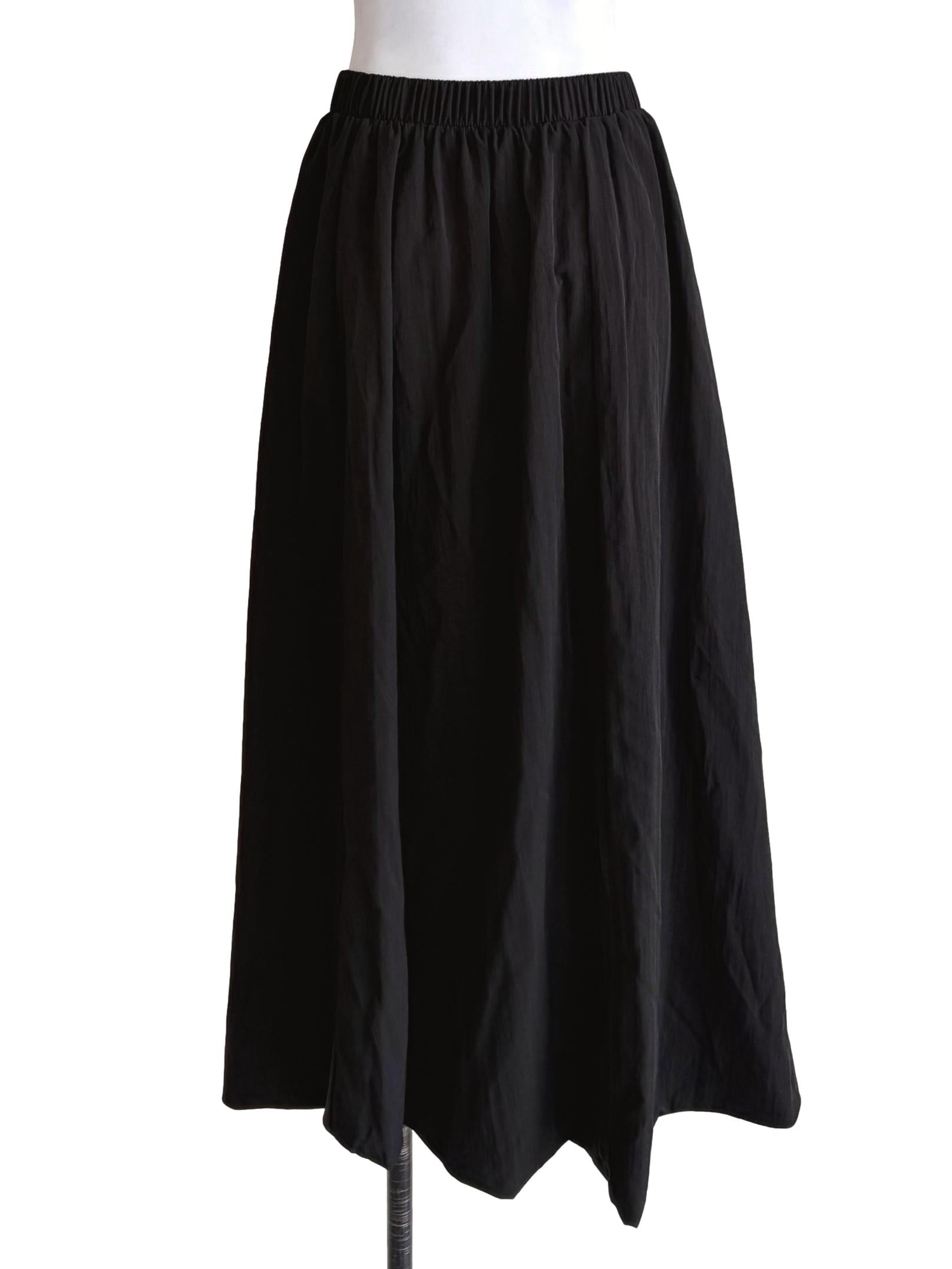 Black A-Line Skirt