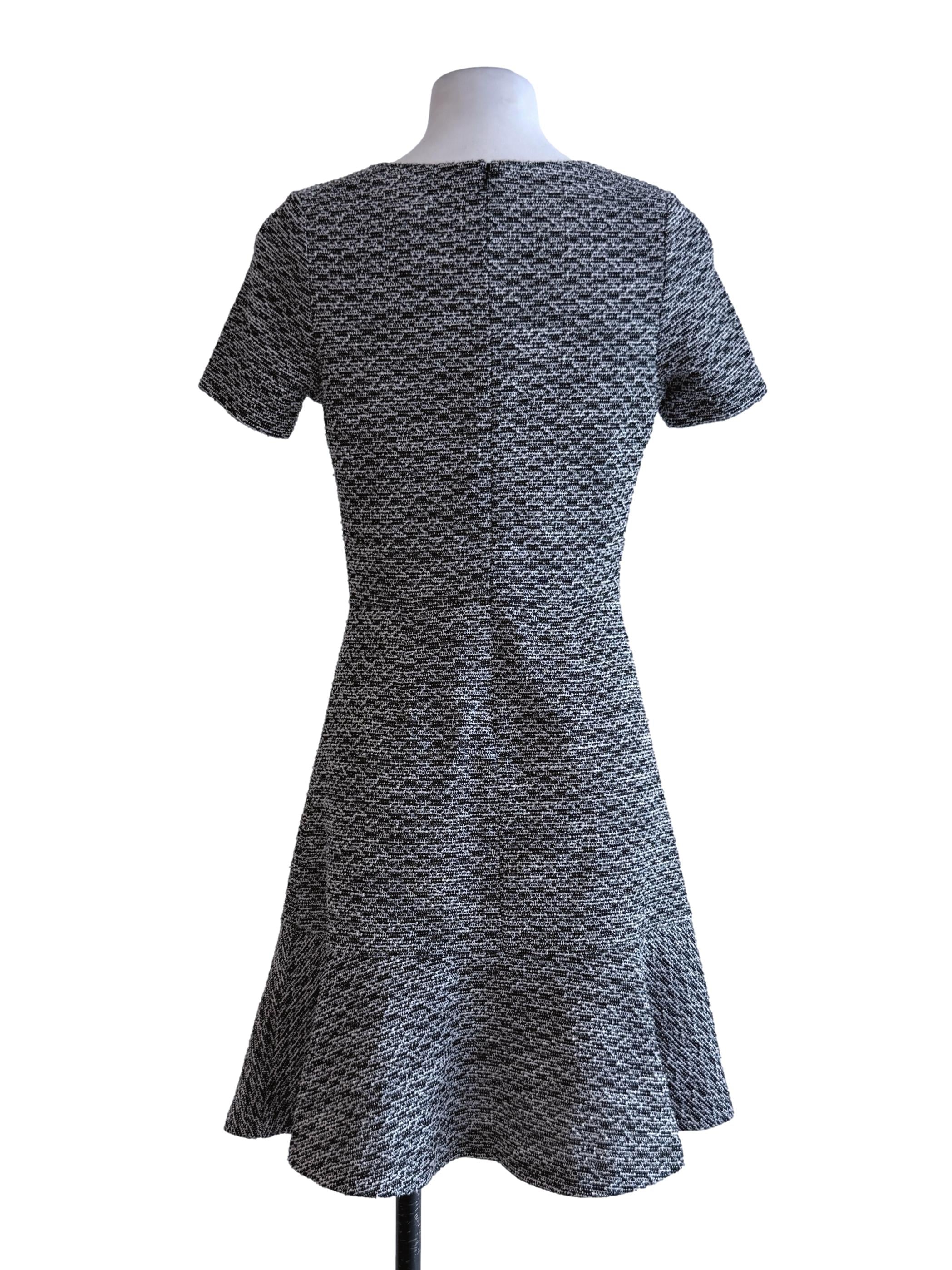 Black White Knitted Sundress