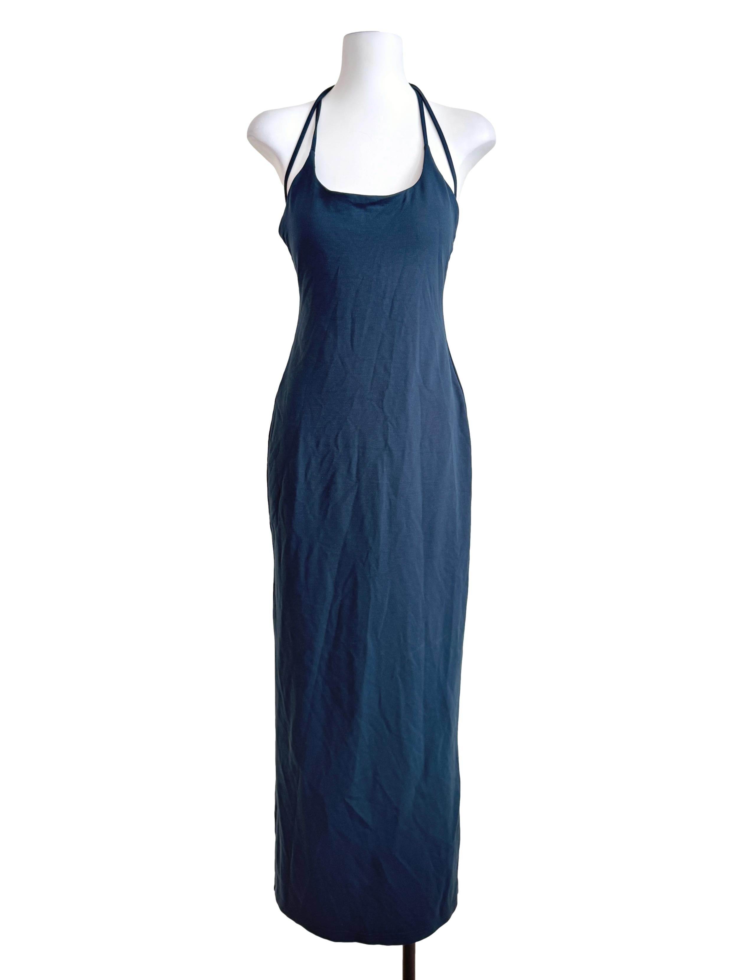Aegean Blue Sheath Dress