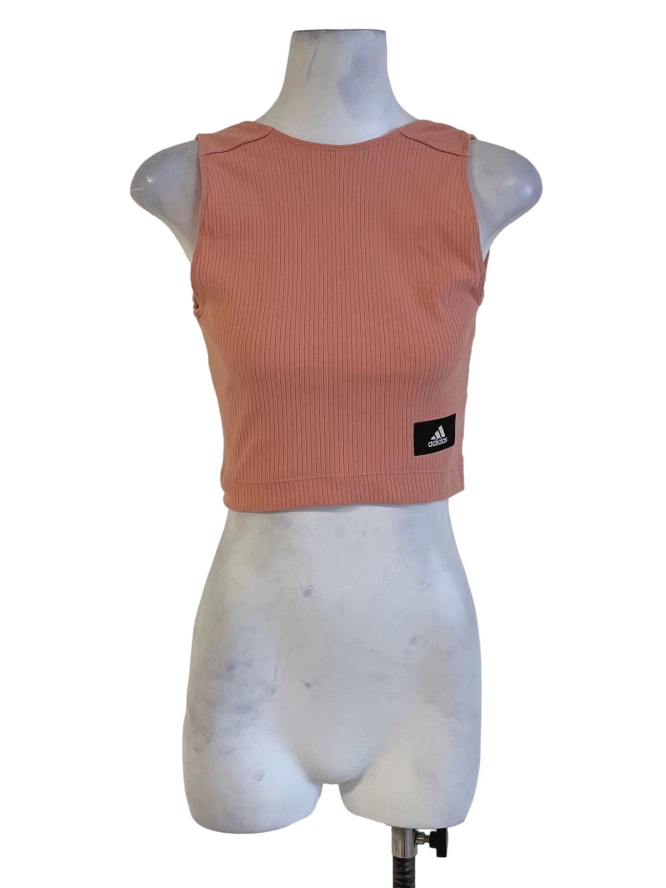 Strawberry Pink Jewel Neckline Tank Top