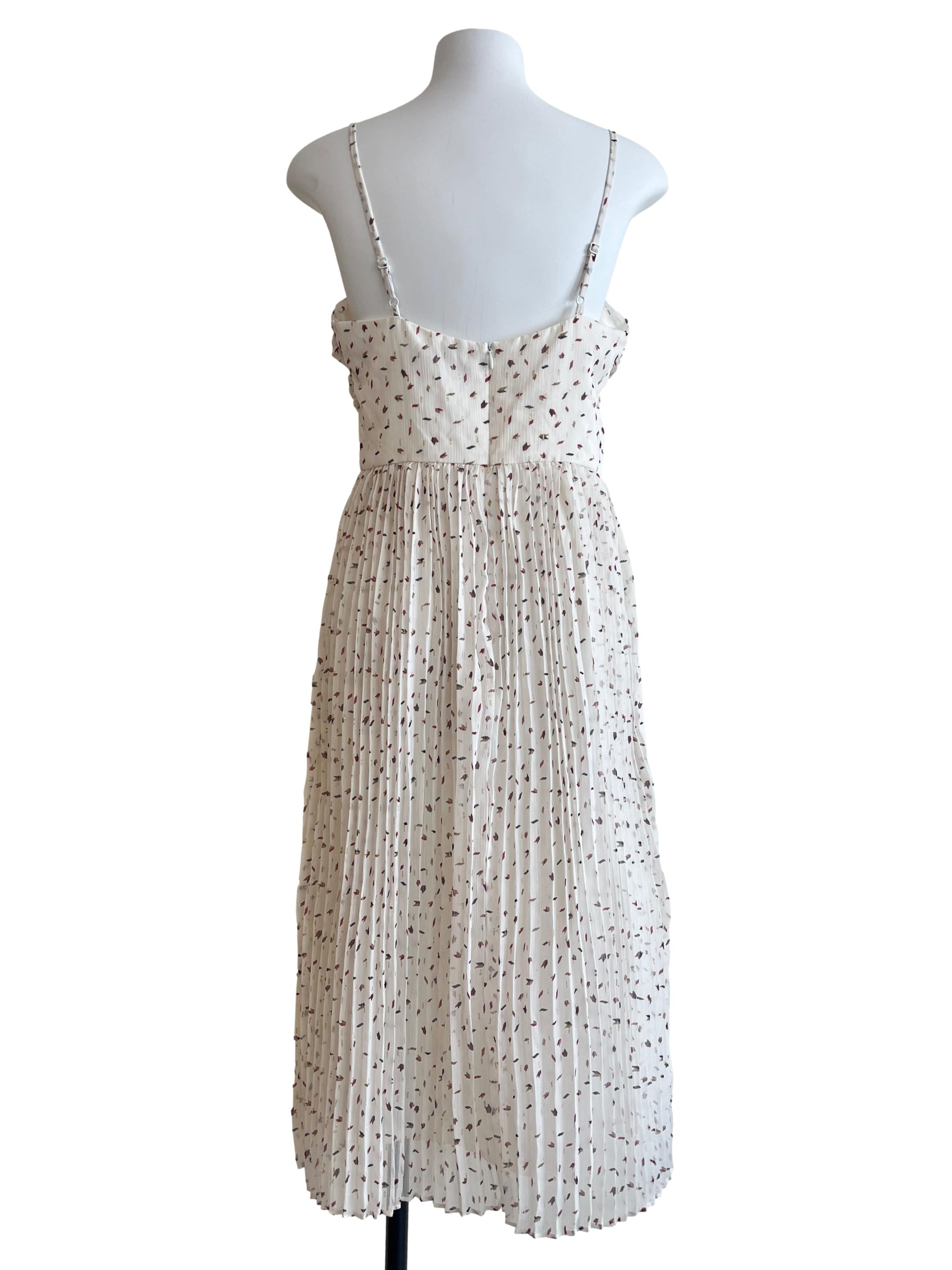 Ivory White Spaghetti Srap Slip Dress