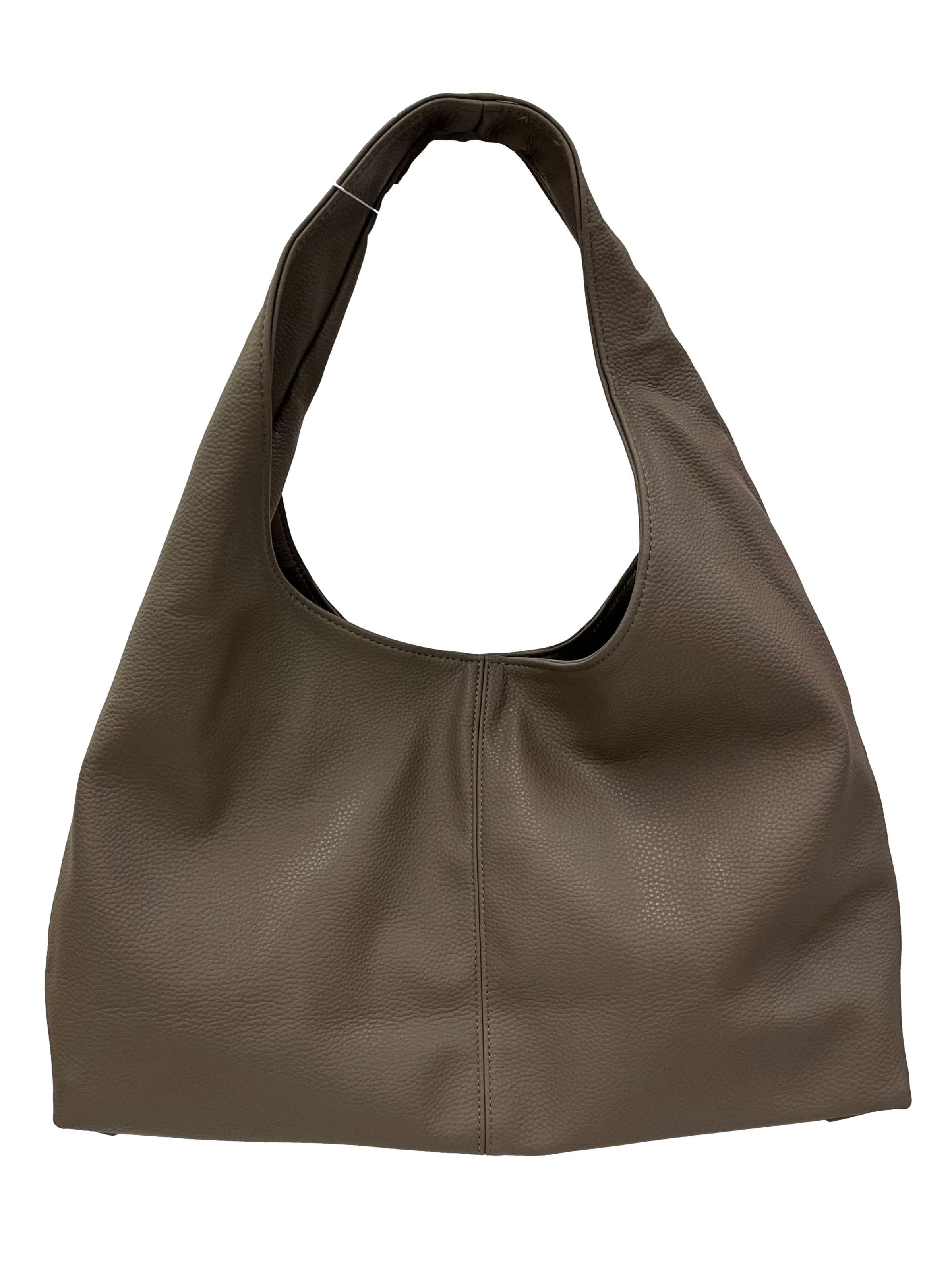 Taupe Bella Large Hobo Bag