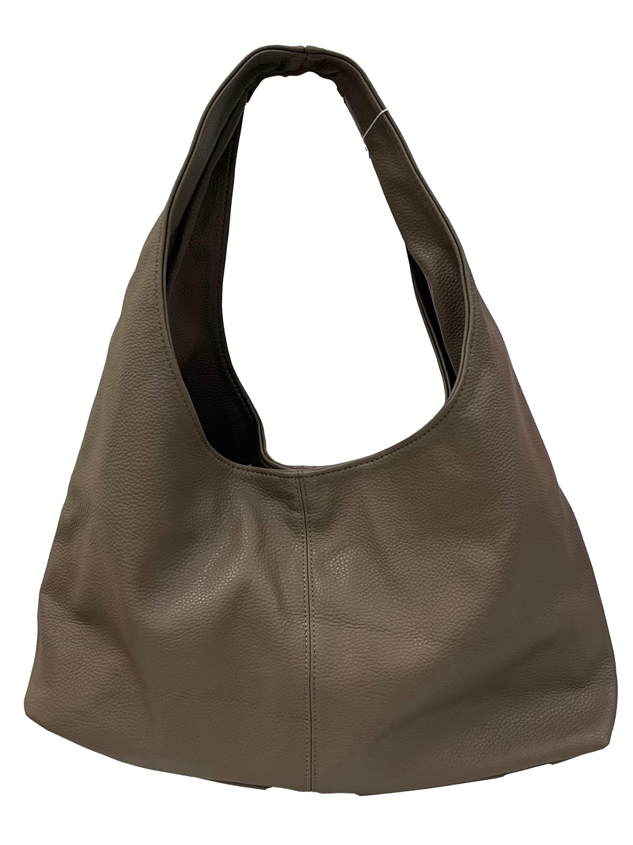 Taupe Bella Large Hobo Bag