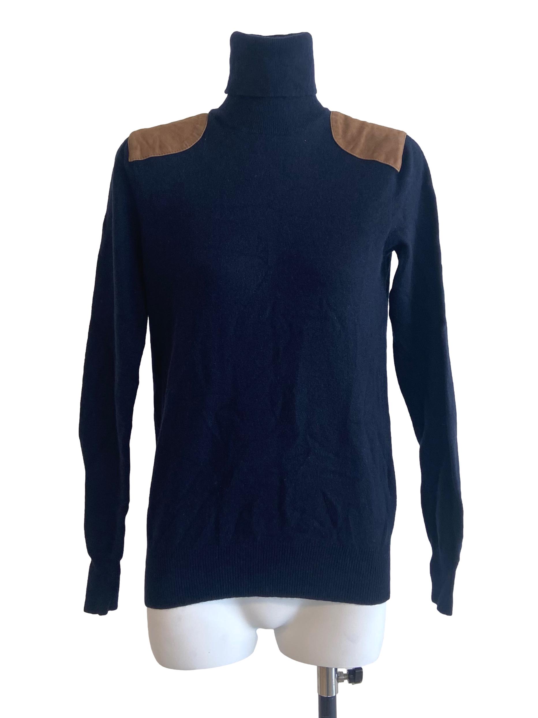 Navy Blue Turtleneck