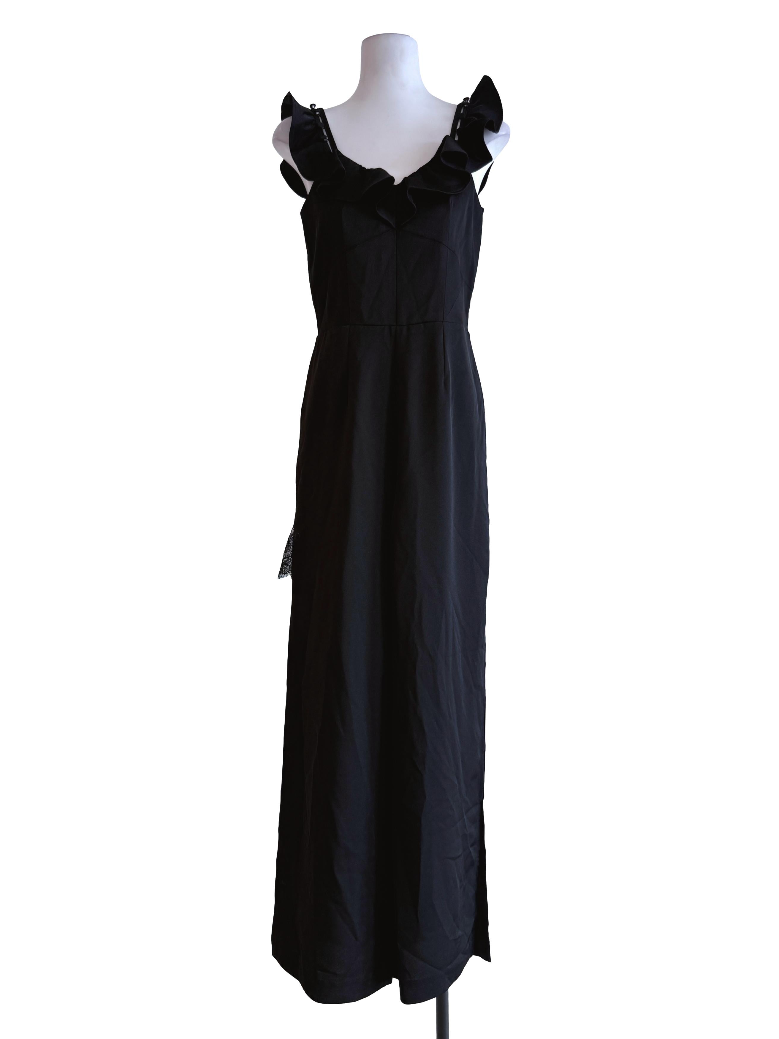 Black Sleeveless Jumpsuits