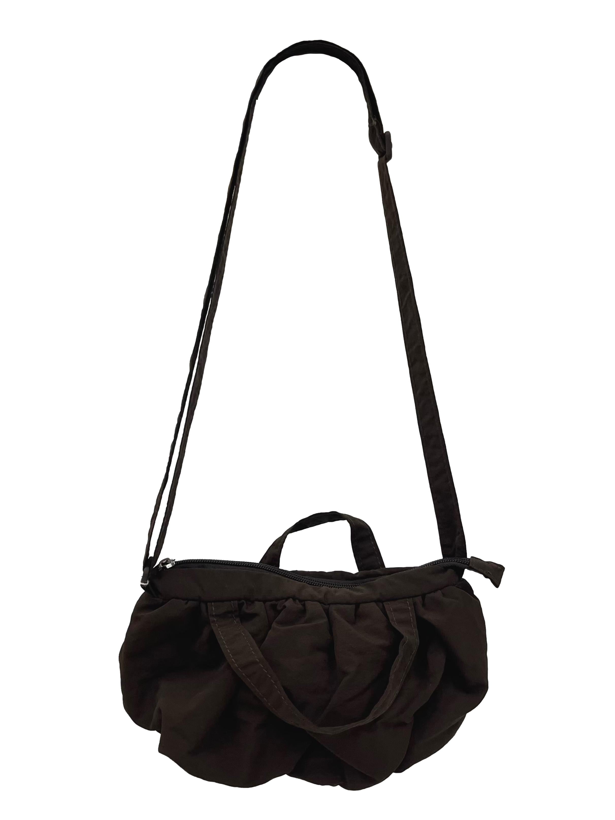 Dark Brown Truffle Mini Muffin Tote