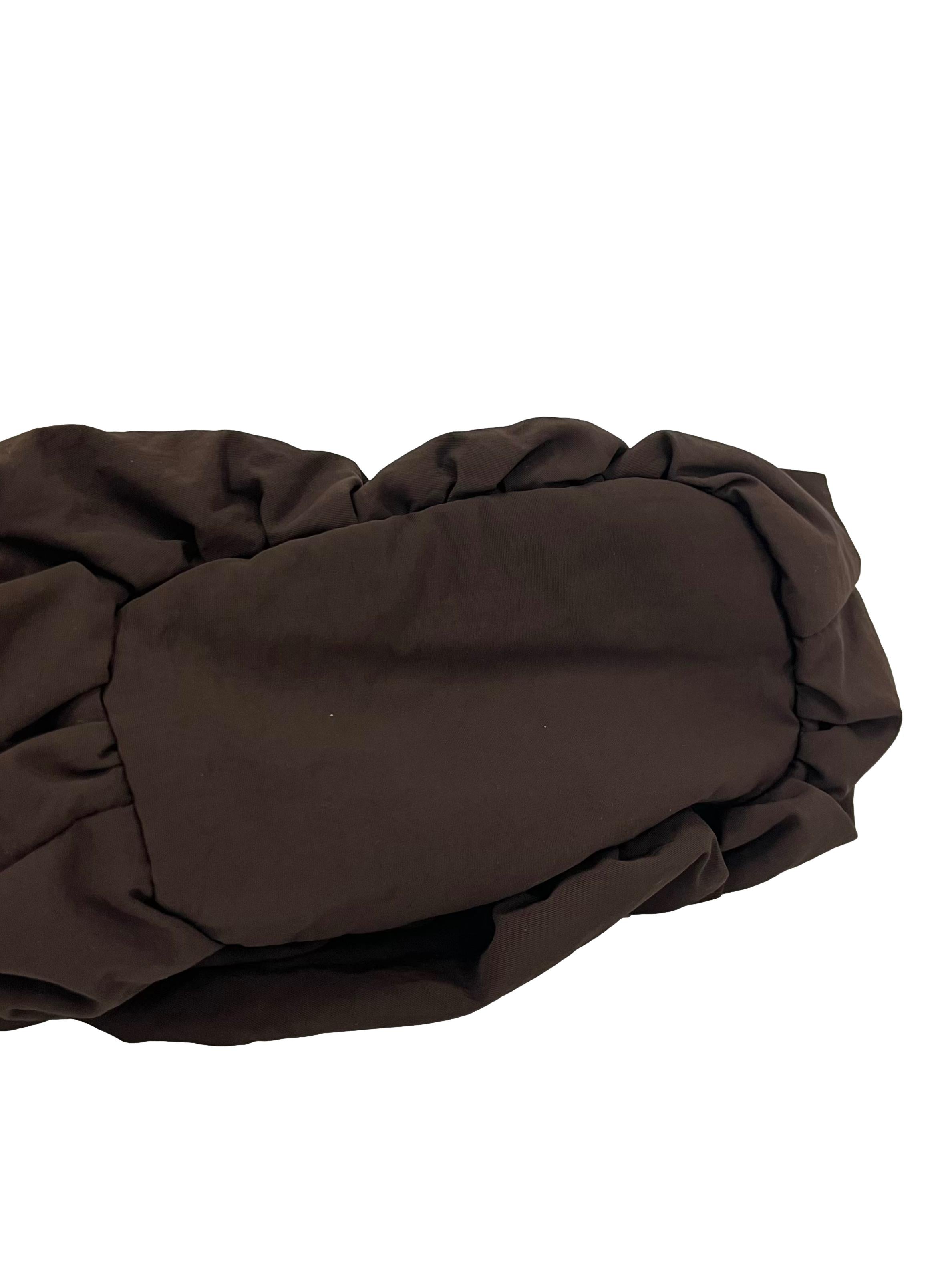 Dark Brown Truffle Mini Muffin Tote