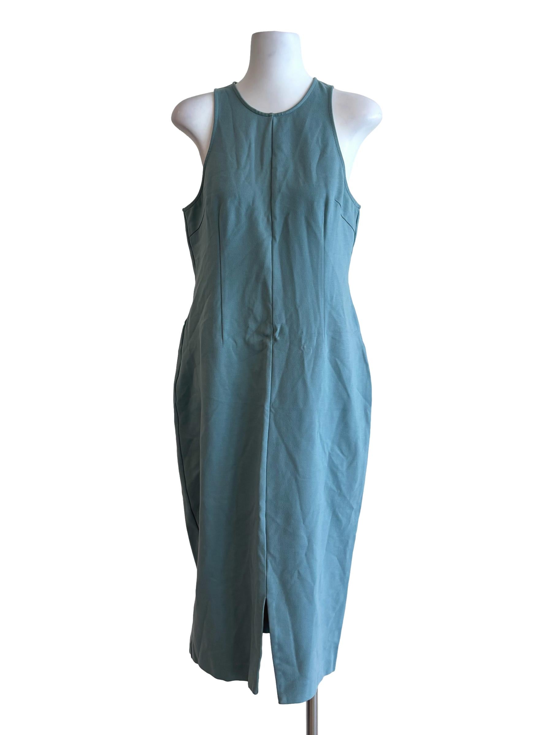 Tiffany Blue Sleeveless Pencil Dress LB
